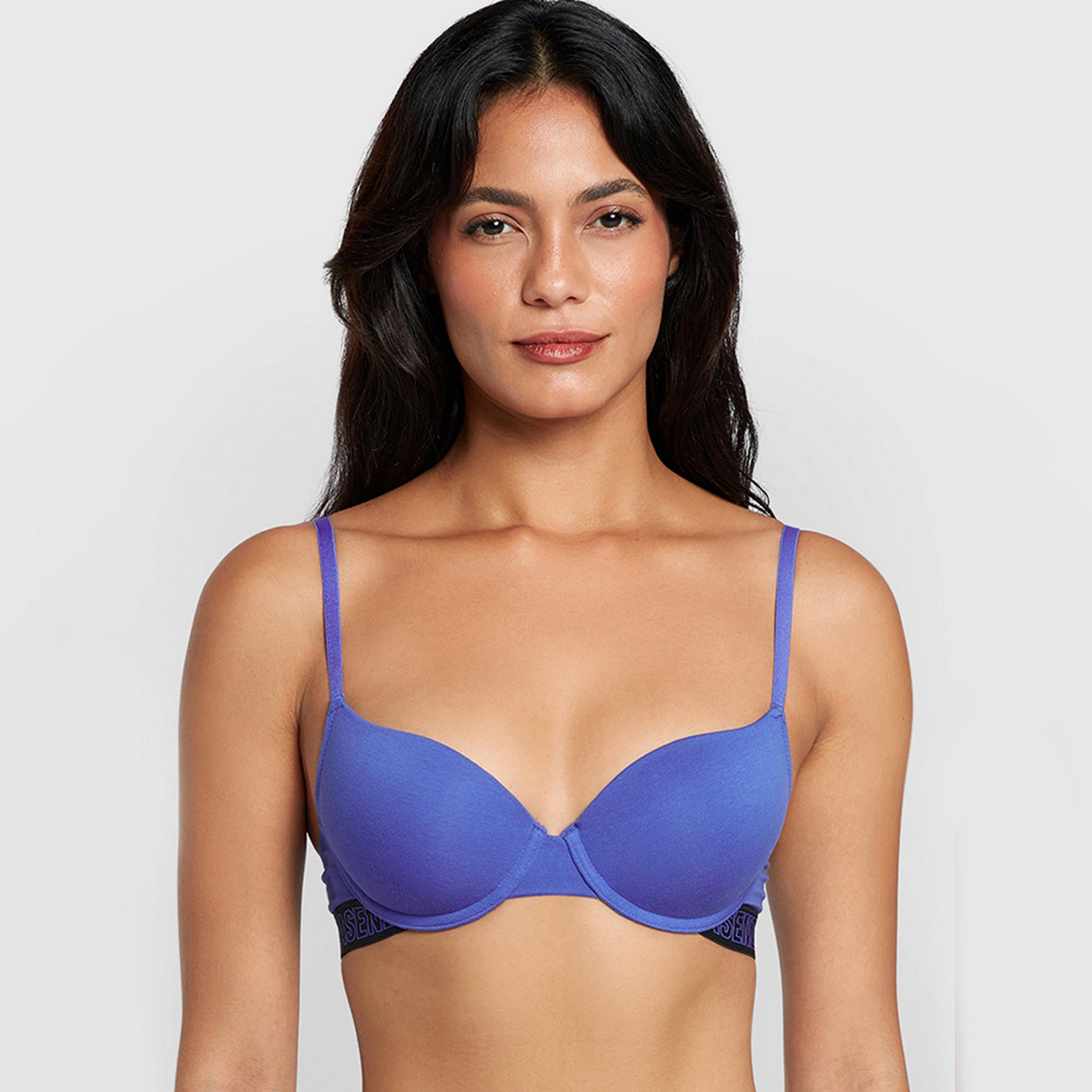 حمالة صدر نسائية ديمي بأسلاك وداعمة متوسطة ومبطنة بشكل خفيف، ريمكس من لا سنزا-women-clothing-lingerie-bras-image-21