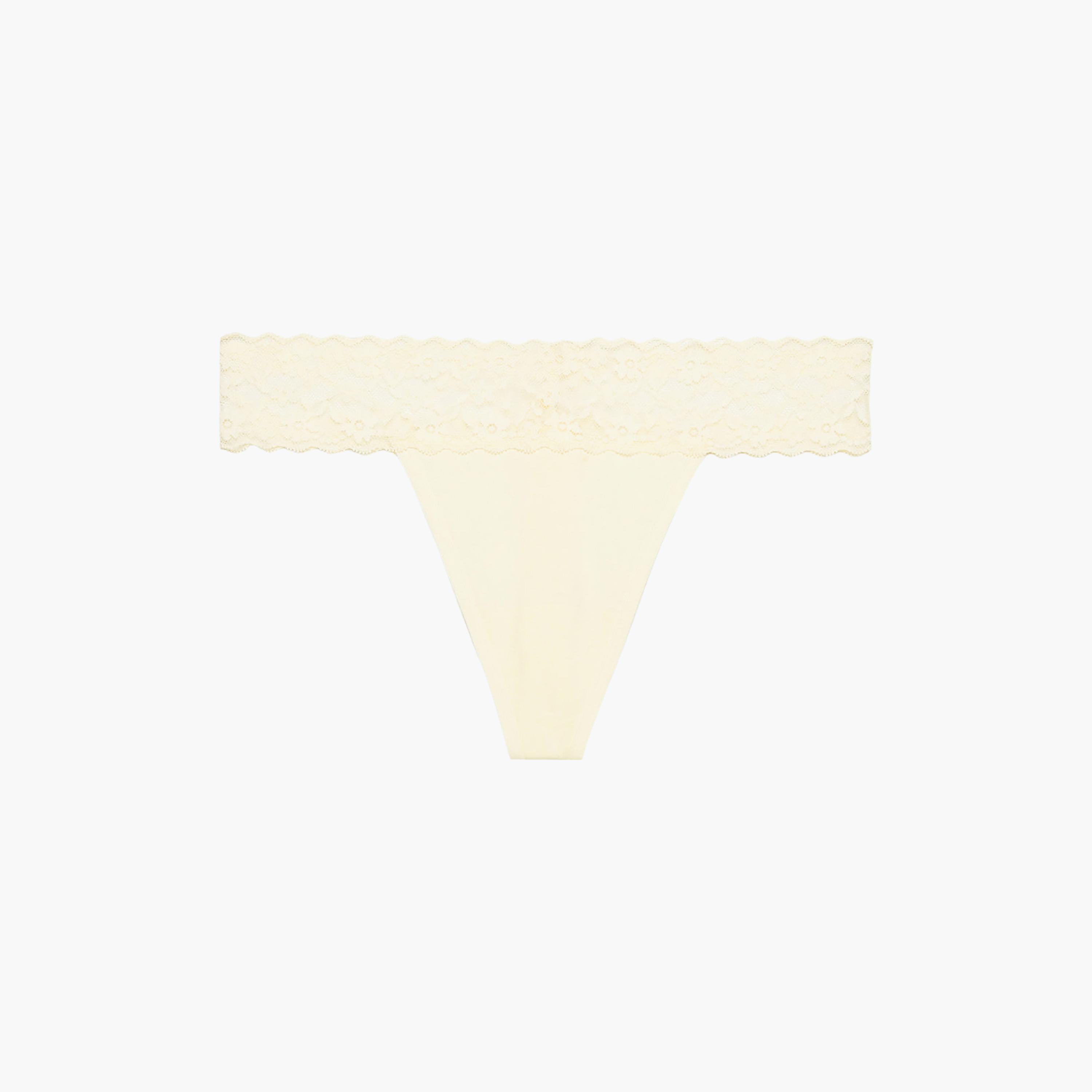 La Senza Remix Low Coverage Women's Thong Panties-women-clothing-lingerie-panties-image-3
