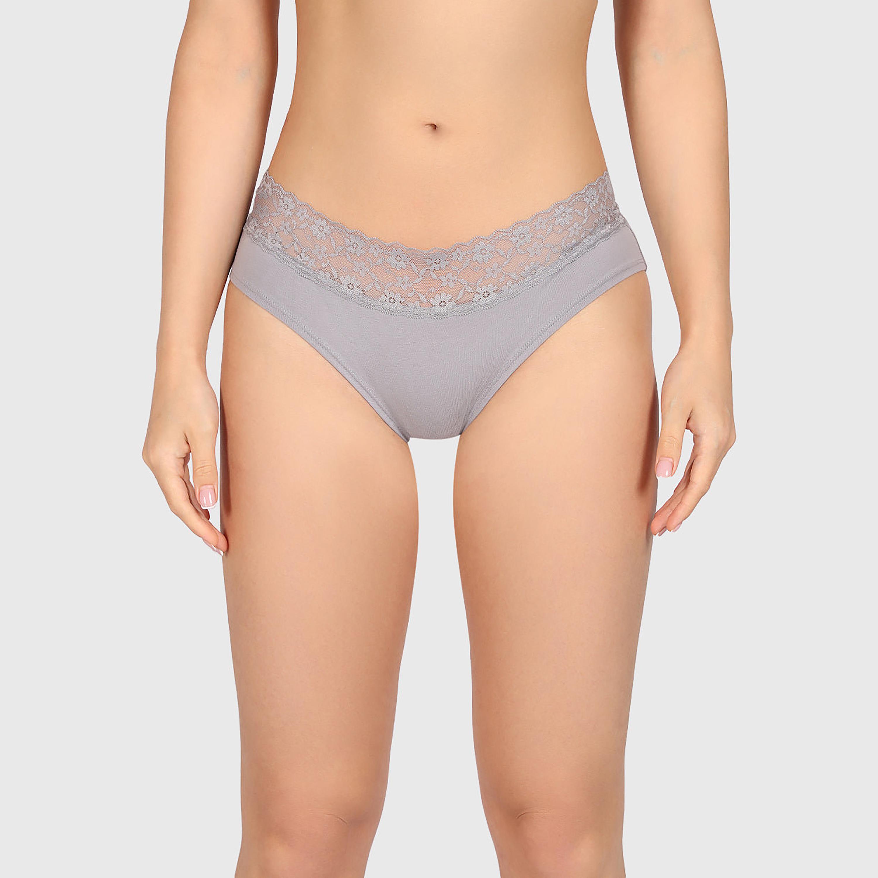 ملابس داخلية نسائية هيبستر قطن ريميكس تريندي تغطية متوسطة من لا سينزا-women-clothing-lingerie-panties-image-28