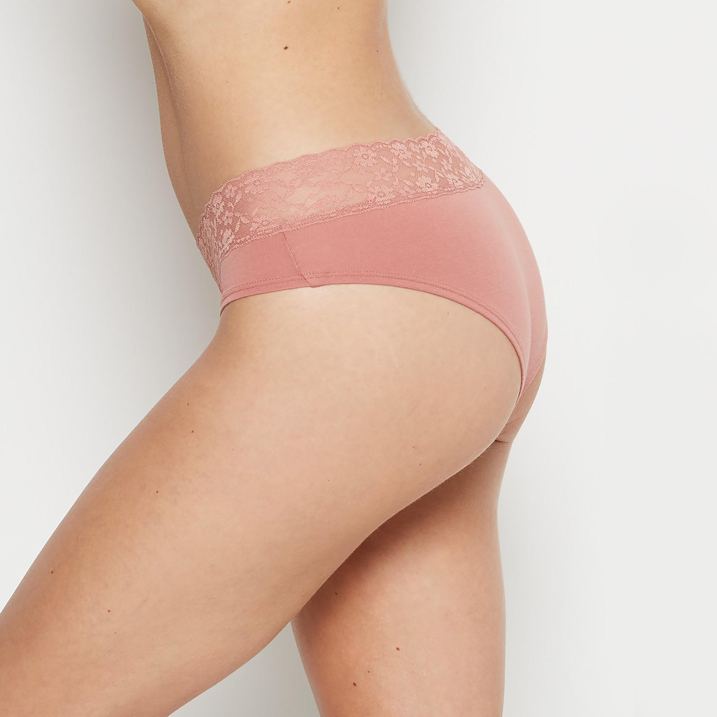 ملابس داخلية نسائية هيبستر قطن ريميكس تريندي تغطية متوسطة من لا سينزا-women-clothing-lingerie-panties-image-2