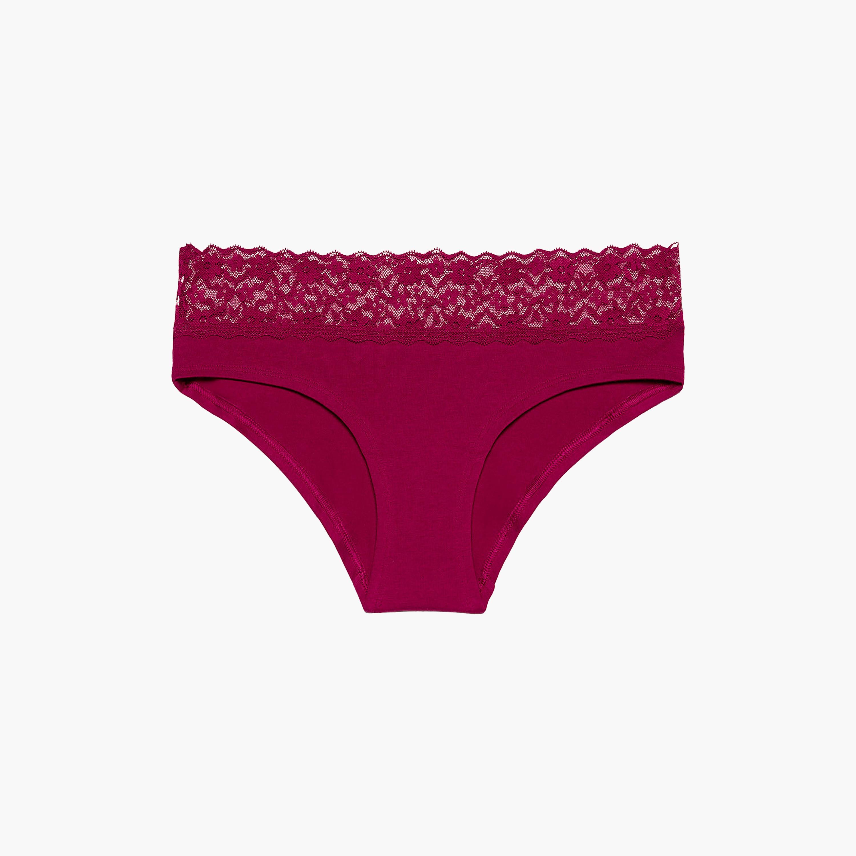 ملابس داخلية نسائية هيبستر قطن ريميكس تريندي تغطية متوسطة من لا سينزا-women-clothing-lingerie-panties-image-11