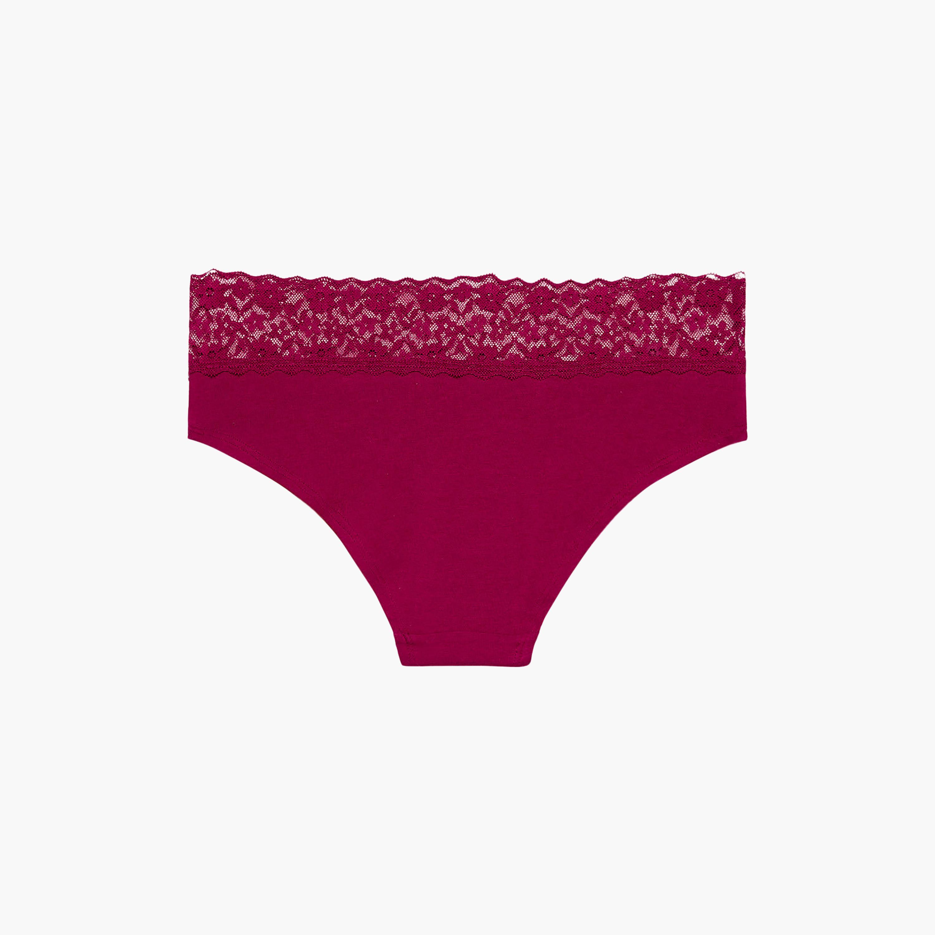 ملابس داخلية نسائية هيبستر قطن ريميكس تريندي تغطية متوسطة من لا سينزا-women-clothing-lingerie-panties-image-12