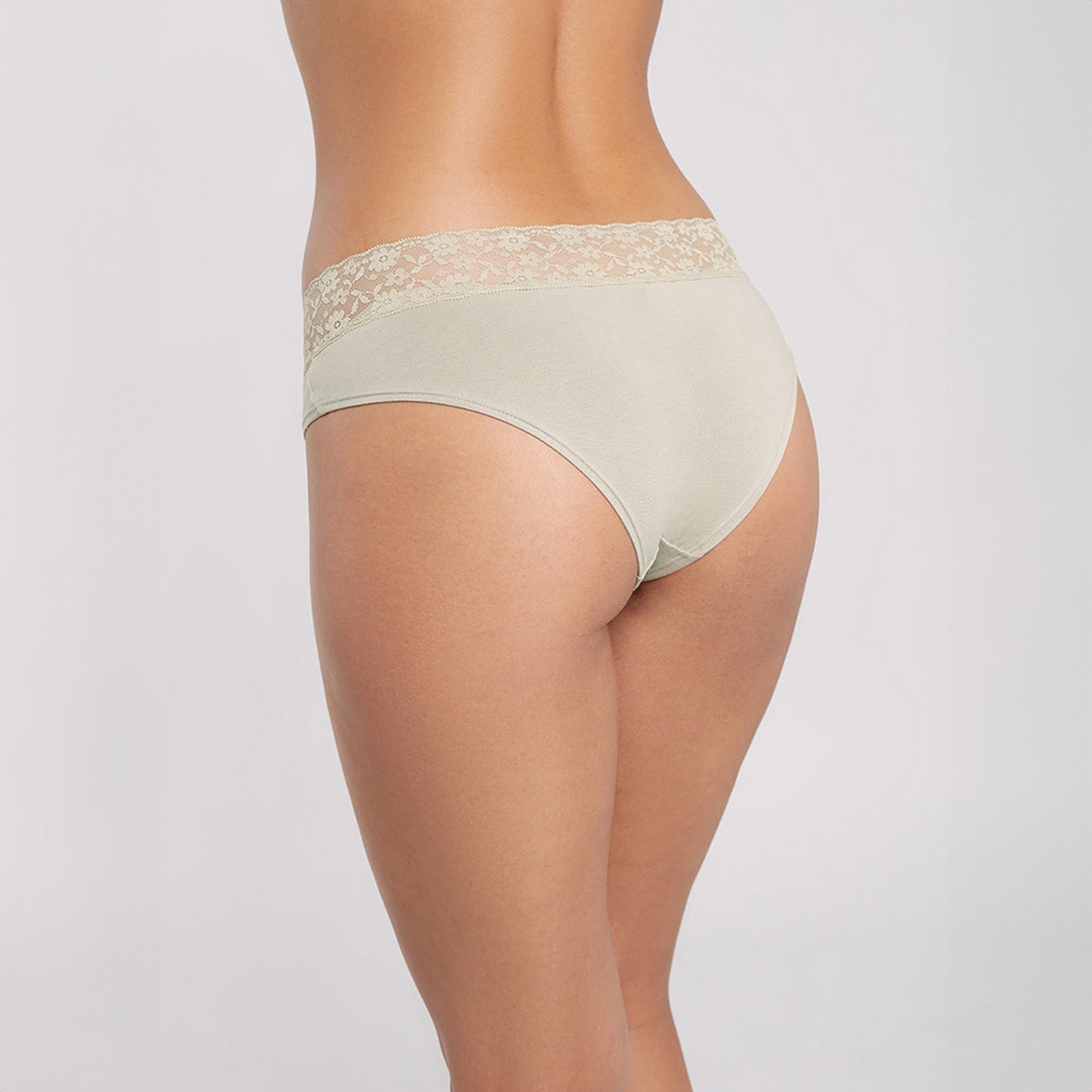 سروال داخلي نسائي هيبيستر دانتيل قطن ريمكس بتغطية متوسطة من لا سنزا-women-clothing-lingerie-panties-image-7
