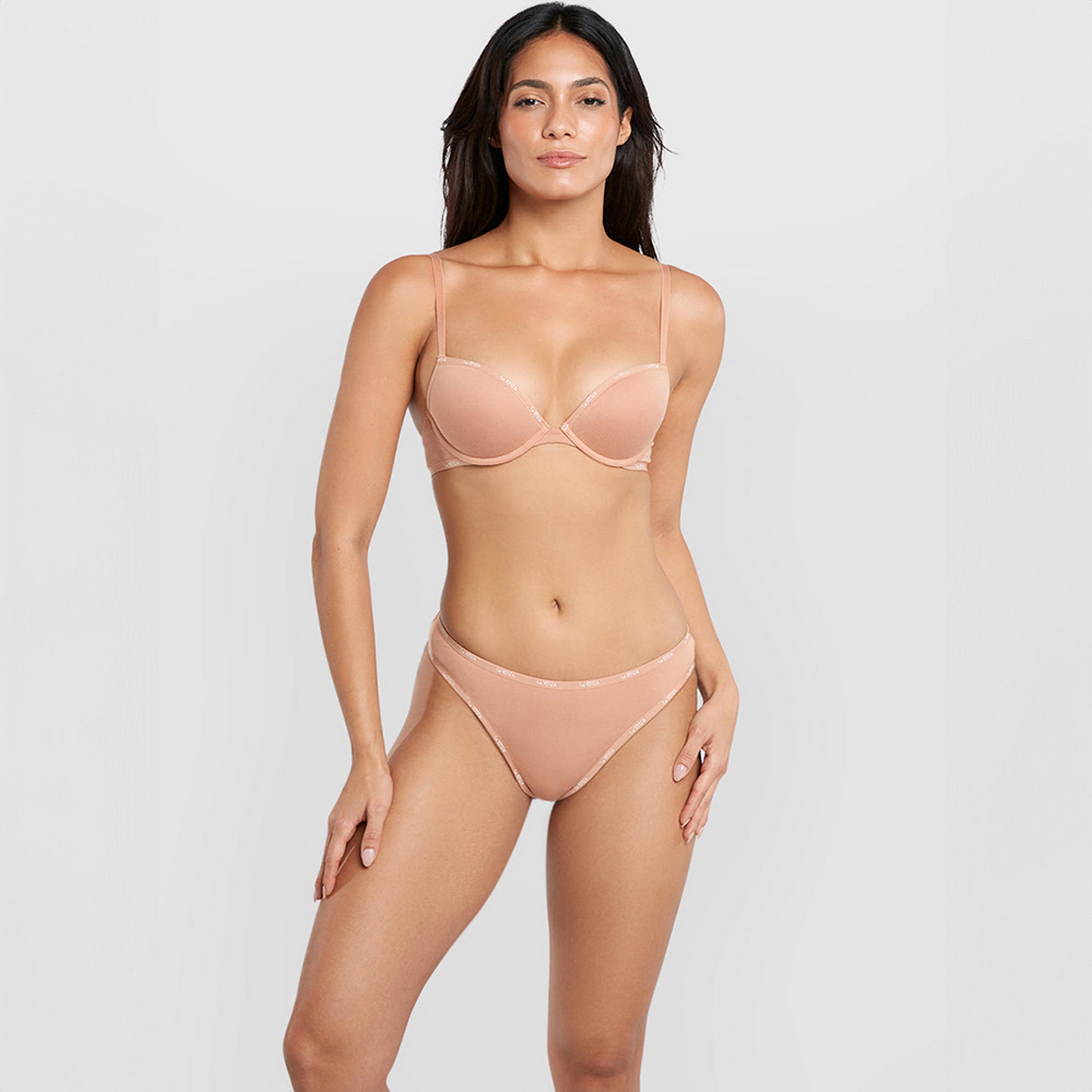 ثونغ نسائي قطن ريمكس بتغطية منخفضة من لا سنزا-women-clothing-lingerie-panties-image-8
