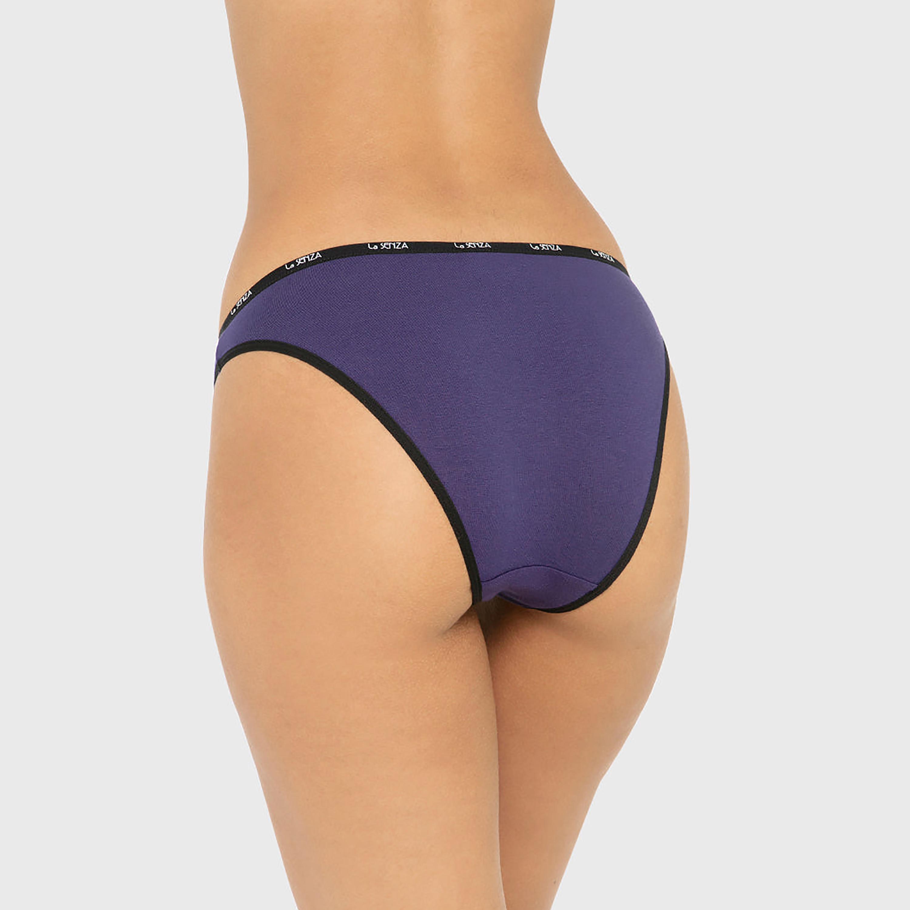 La Senza Cotton Medium Coverage Women's Bikini Panties-women-clothing-lingerie-panties-image-31