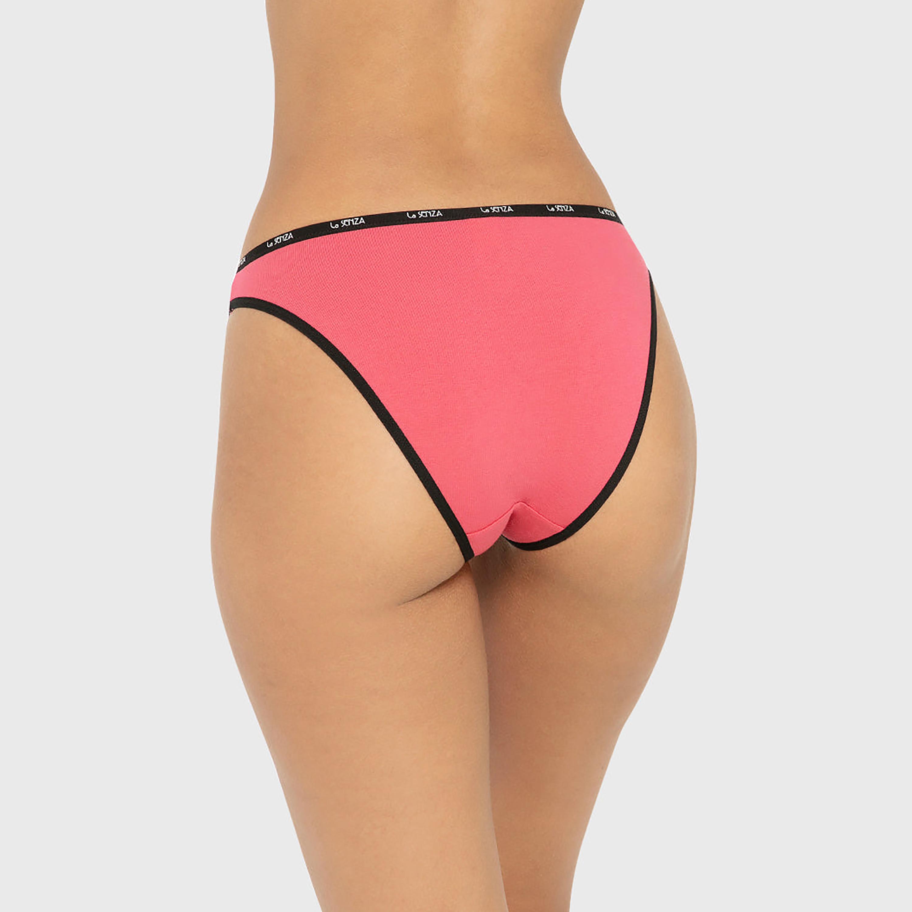 La Senza Cotton Medium Coverage Women's Bikini Panties-women-clothing-lingerie-panties-image-19