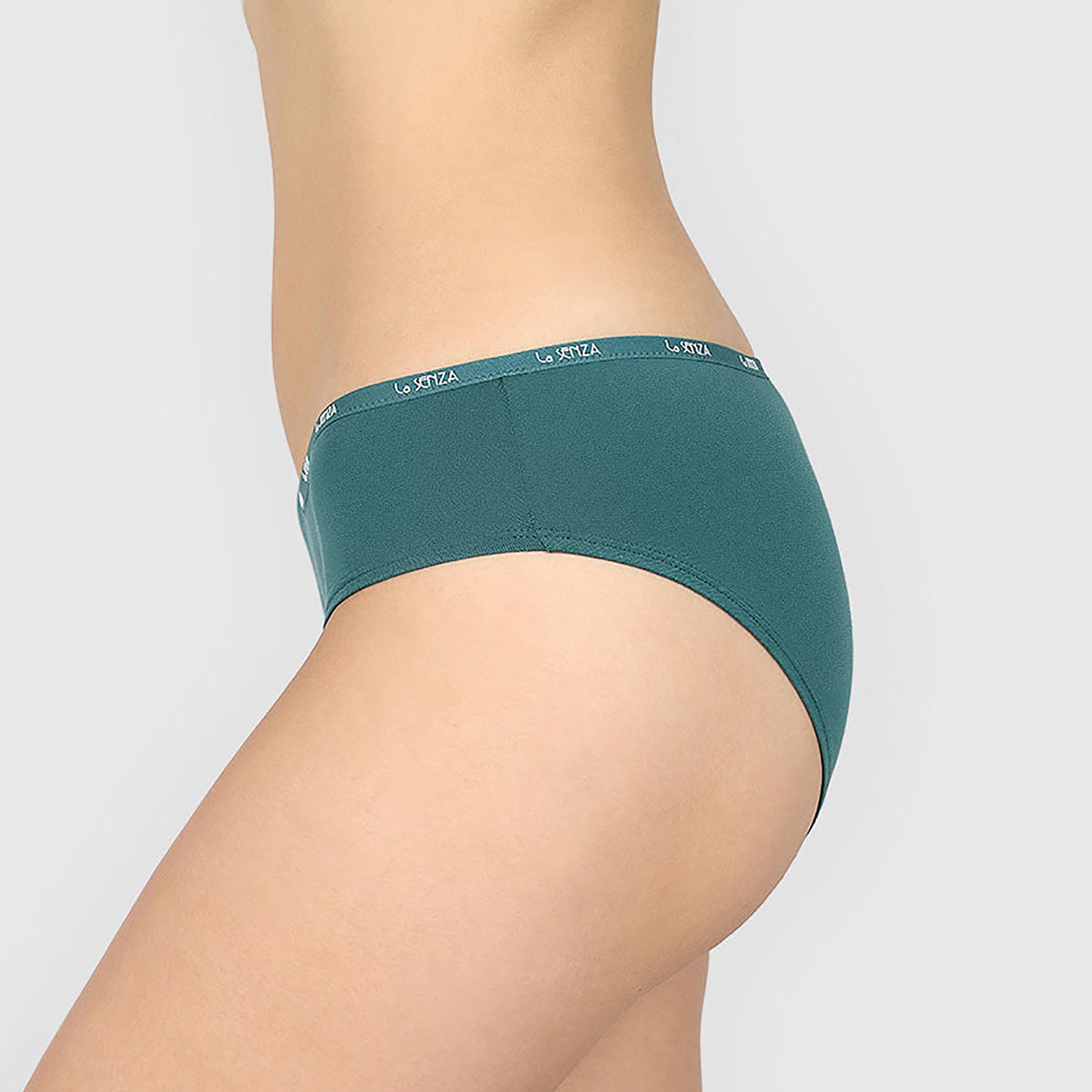 سروال داخلي نسائي هيبيستر قطن بتغطية متوسطة من لا سنزا-women-clothing-lingerie-panties-image-14