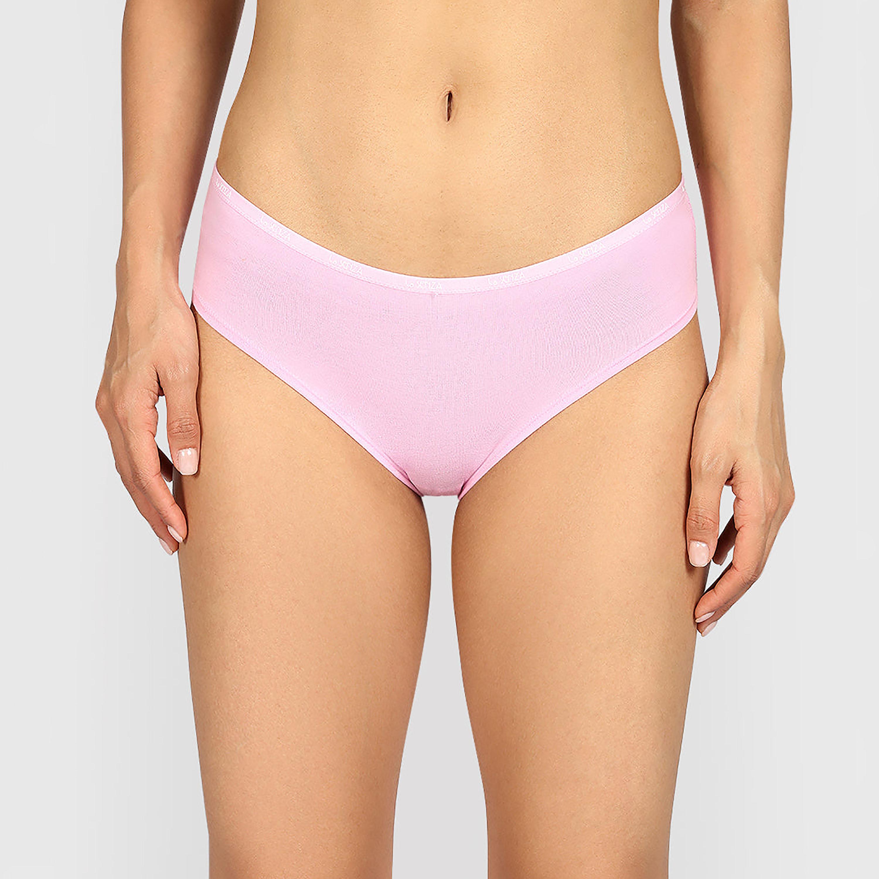 سروال داخلي نسائي هيبيستر قطن بتغطية متوسطة من لا سنزا-women-clothing-lingerie-panties-image-9