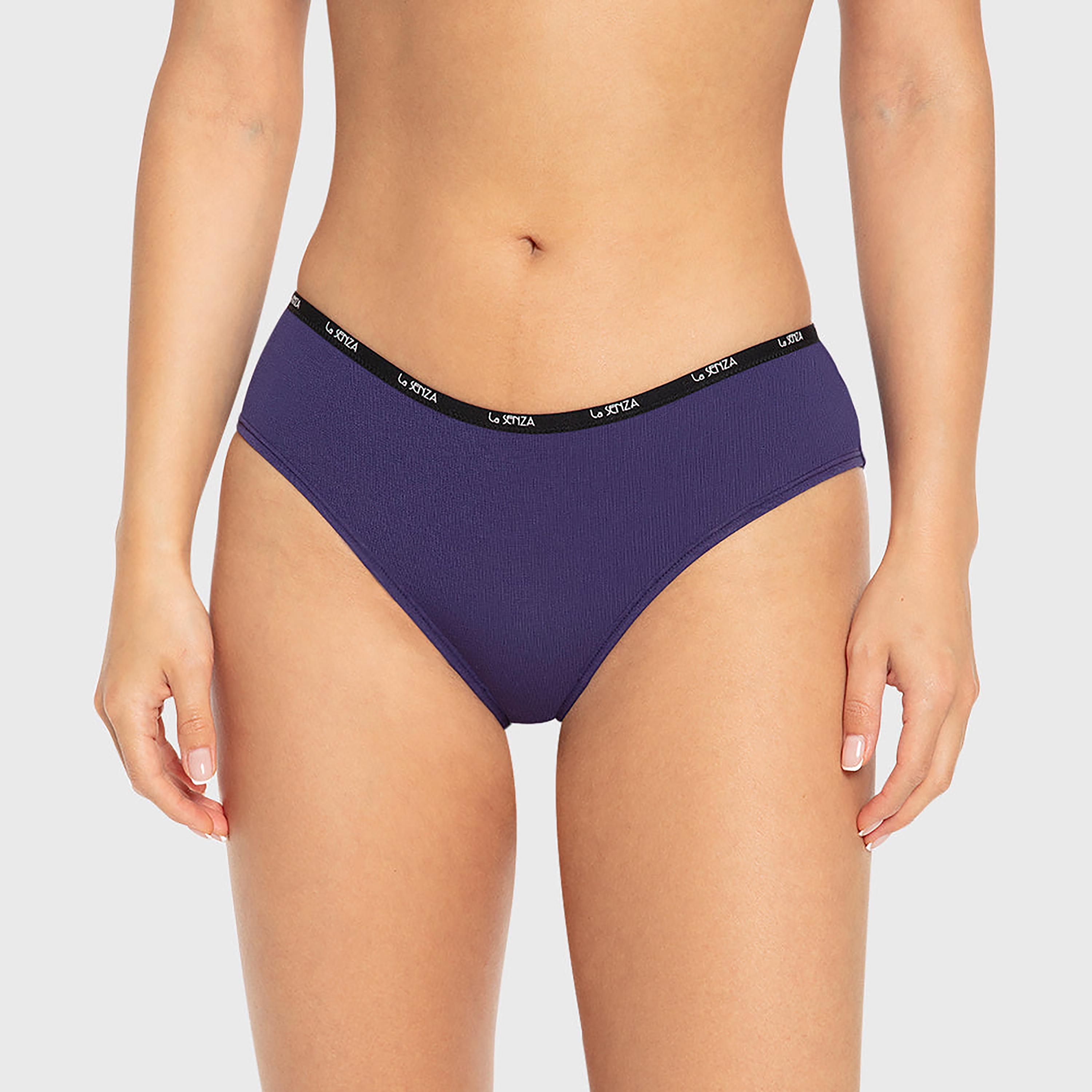 La Senza Cotton Medium Coverage Women's Hipster Panties-women-clothing-lingerie-panties-image-1