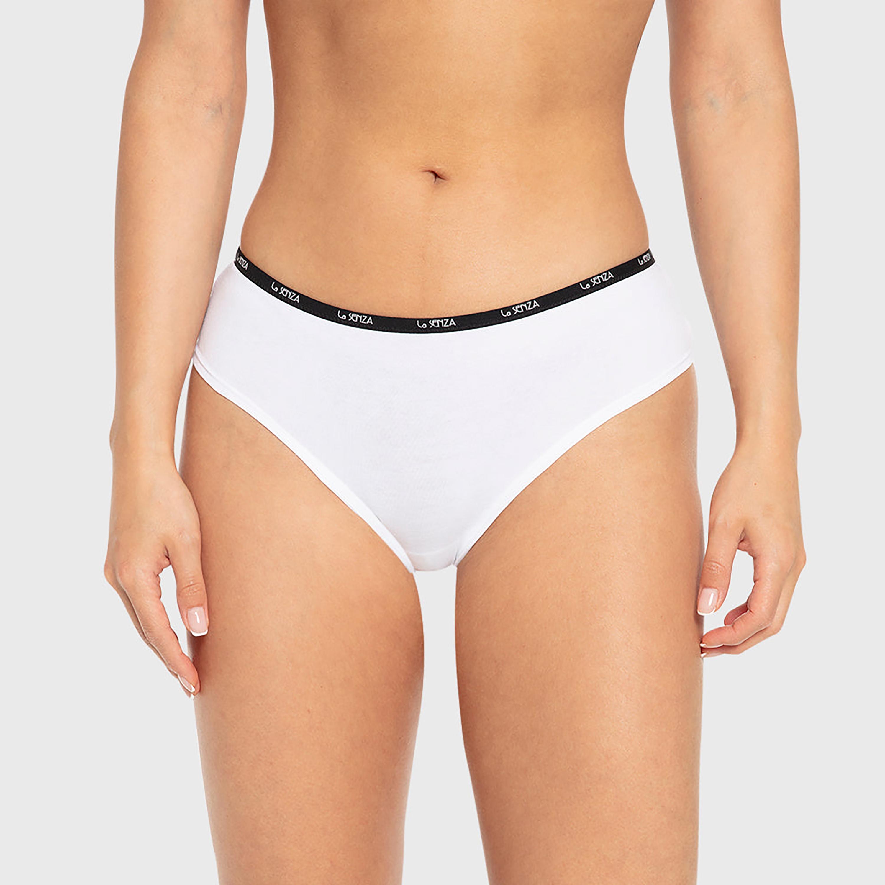 سروال داخلي نسائي هيبيستر قطن بتغطية متوسطة من لا سنزا-women-clothing-lingerie-panties-image-1