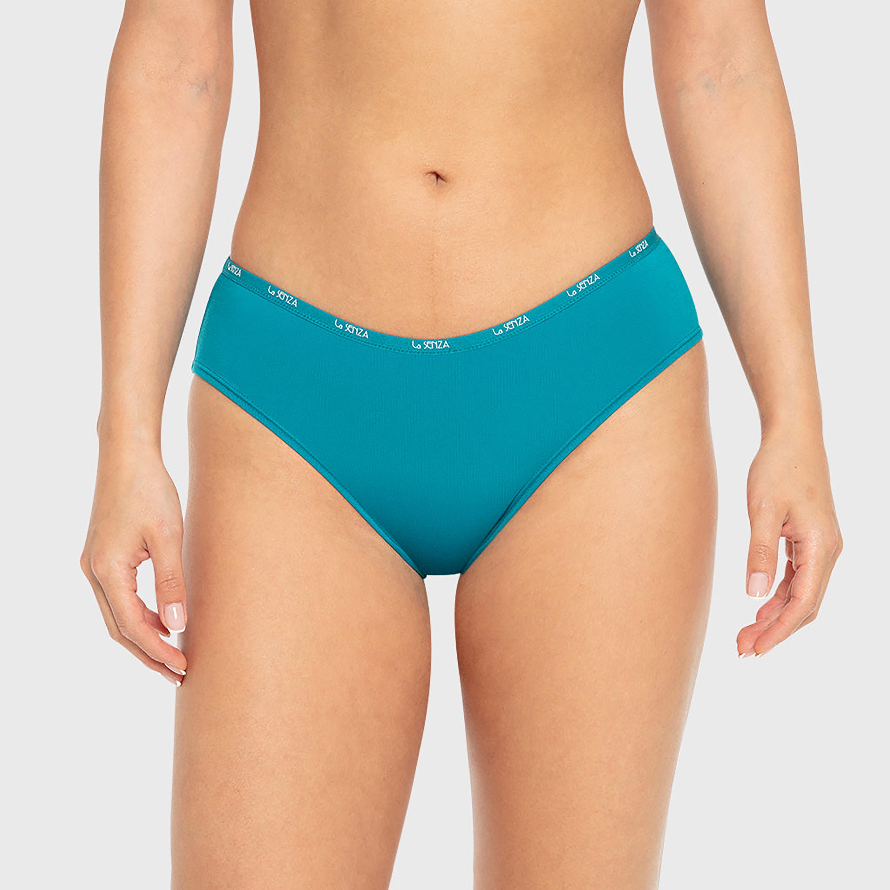 سروال داخلي نسائي هيبيستر قطن بتغطية متوسطة من لا سنزا-women-clothing-lingerie-panties-image-1