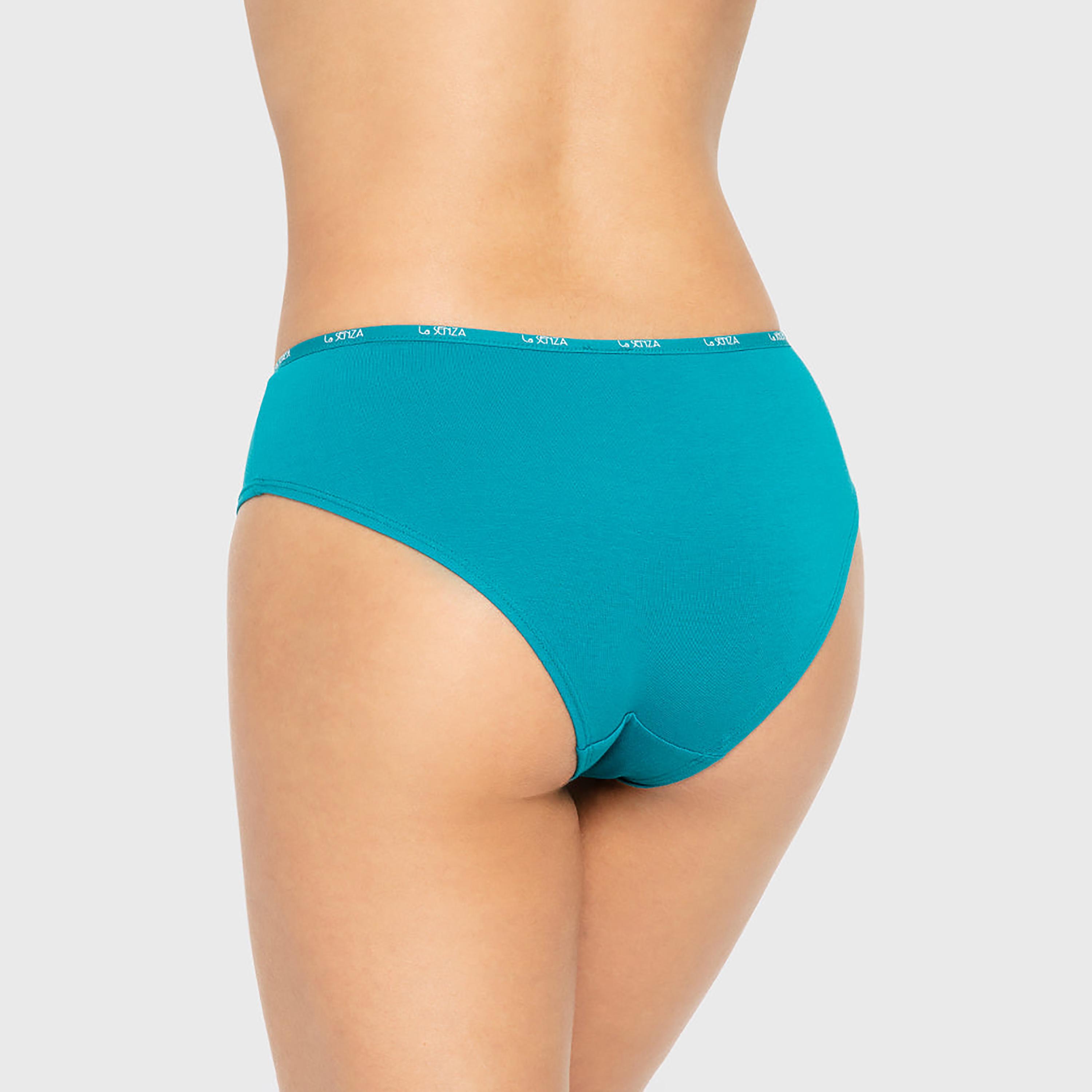 سروال داخلي نسائي هيبيستر قطن بتغطية متوسطة من لا سنزا-women-clothing-lingerie-panties-image-3