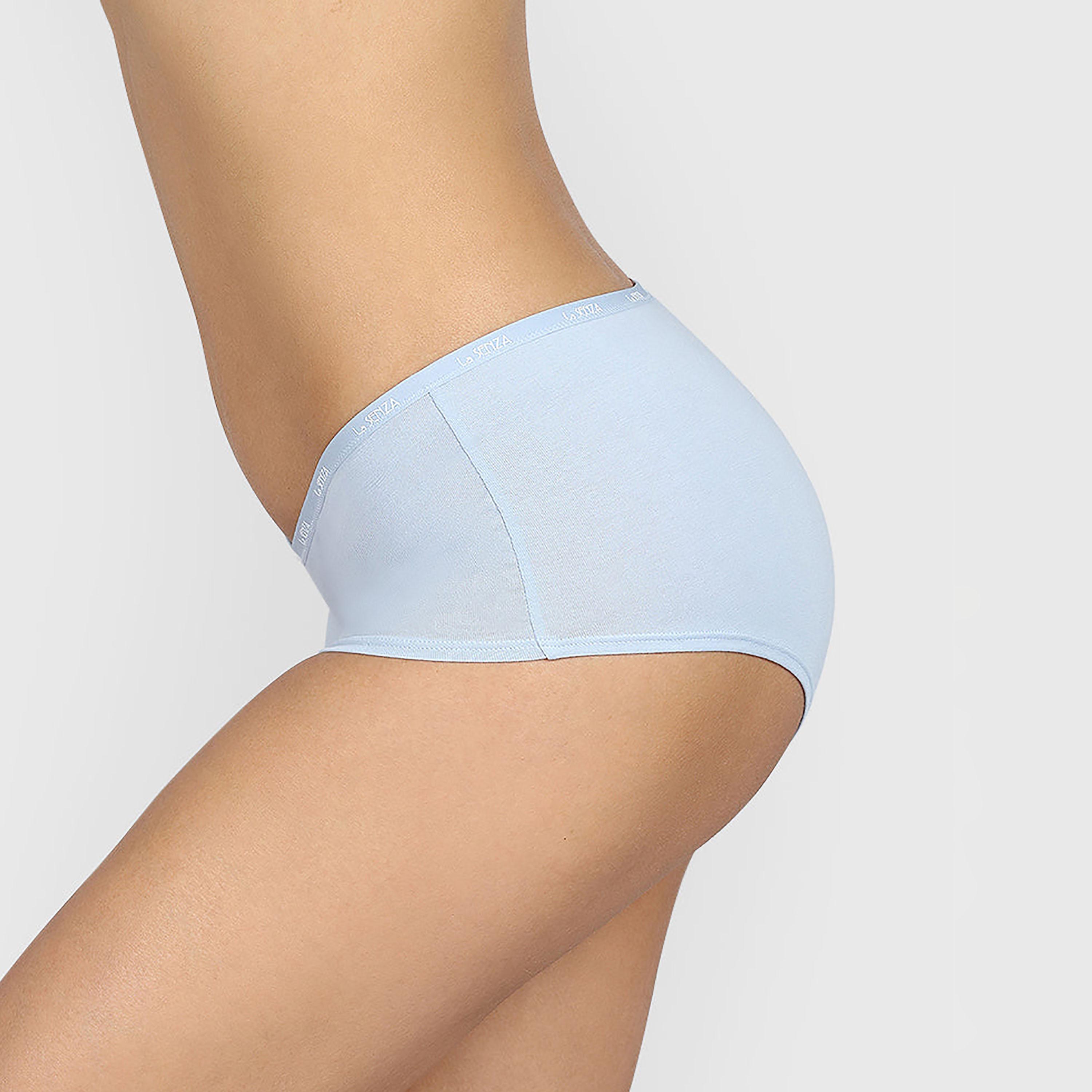 ملابس داخلية نسائية بوي شورت تغطية كاملة قطن ريميكس من لا سينزا-women-clothing-lingerie-panties-image-10