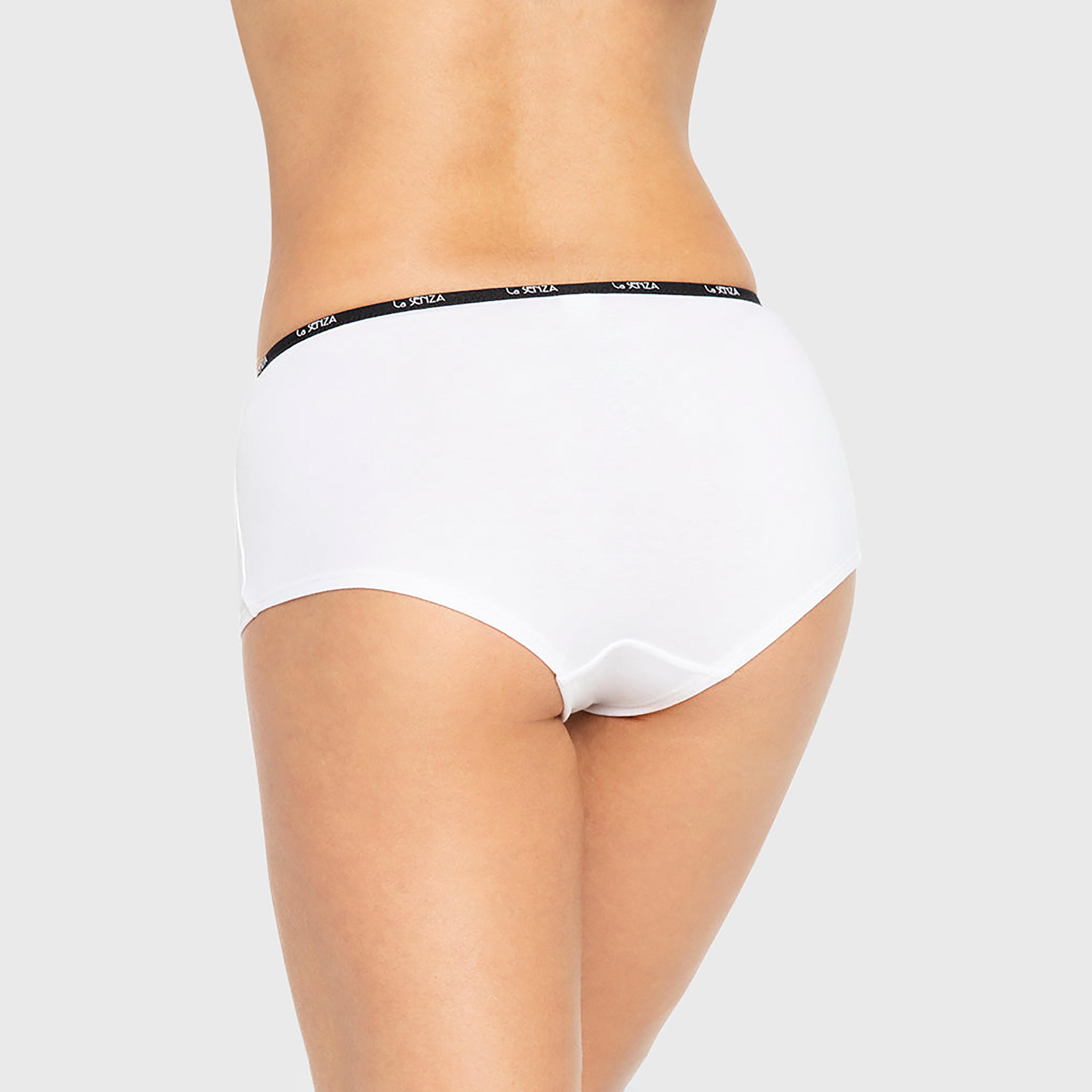 La Senza Remix Cotton Full Coverage Women's Boyshort Panties-women-clothing-lingerie-panties-image-3