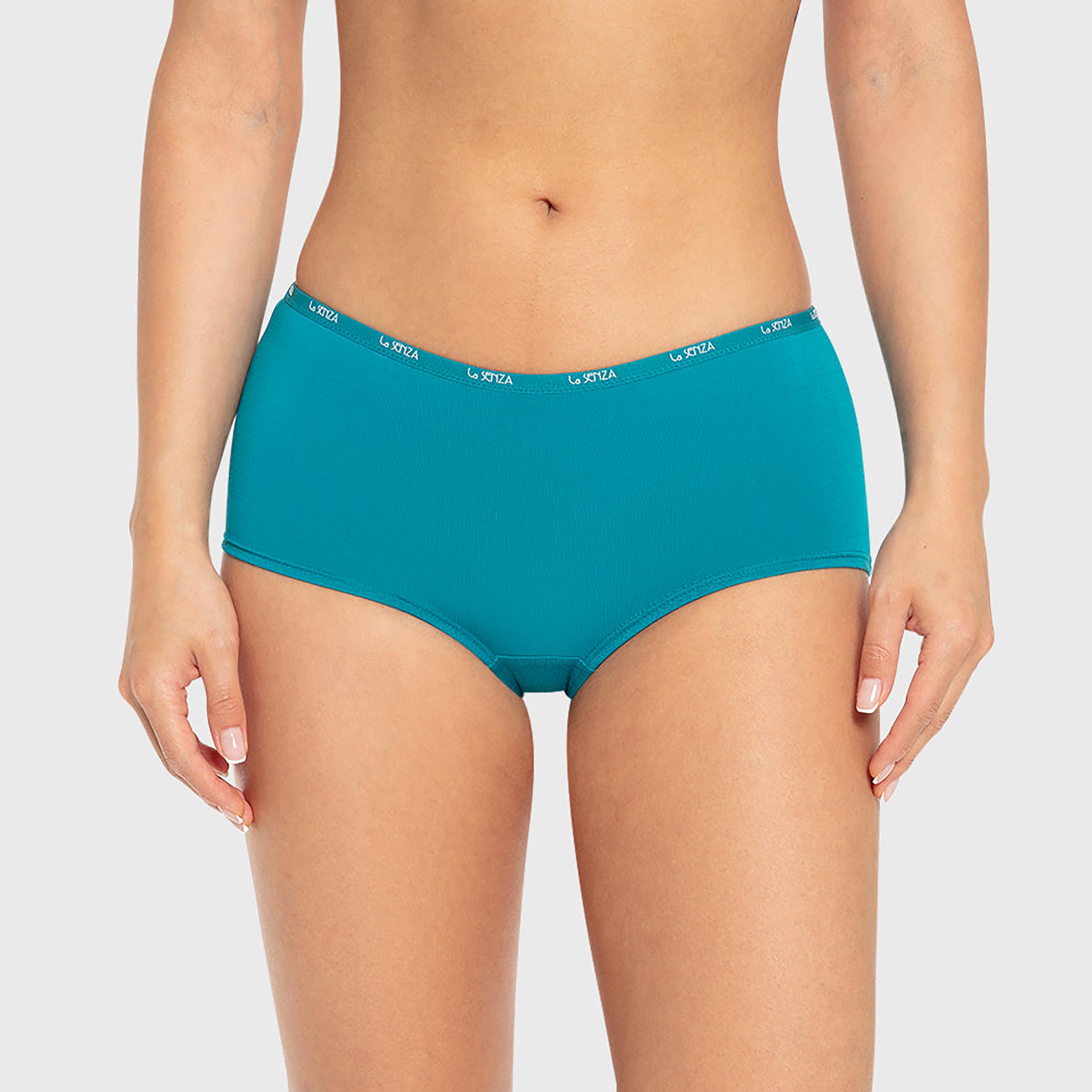 La Senza Remix Cotton Full Coverage Women's Boyshort Panties-women-clothing-lingerie-panties-image-1