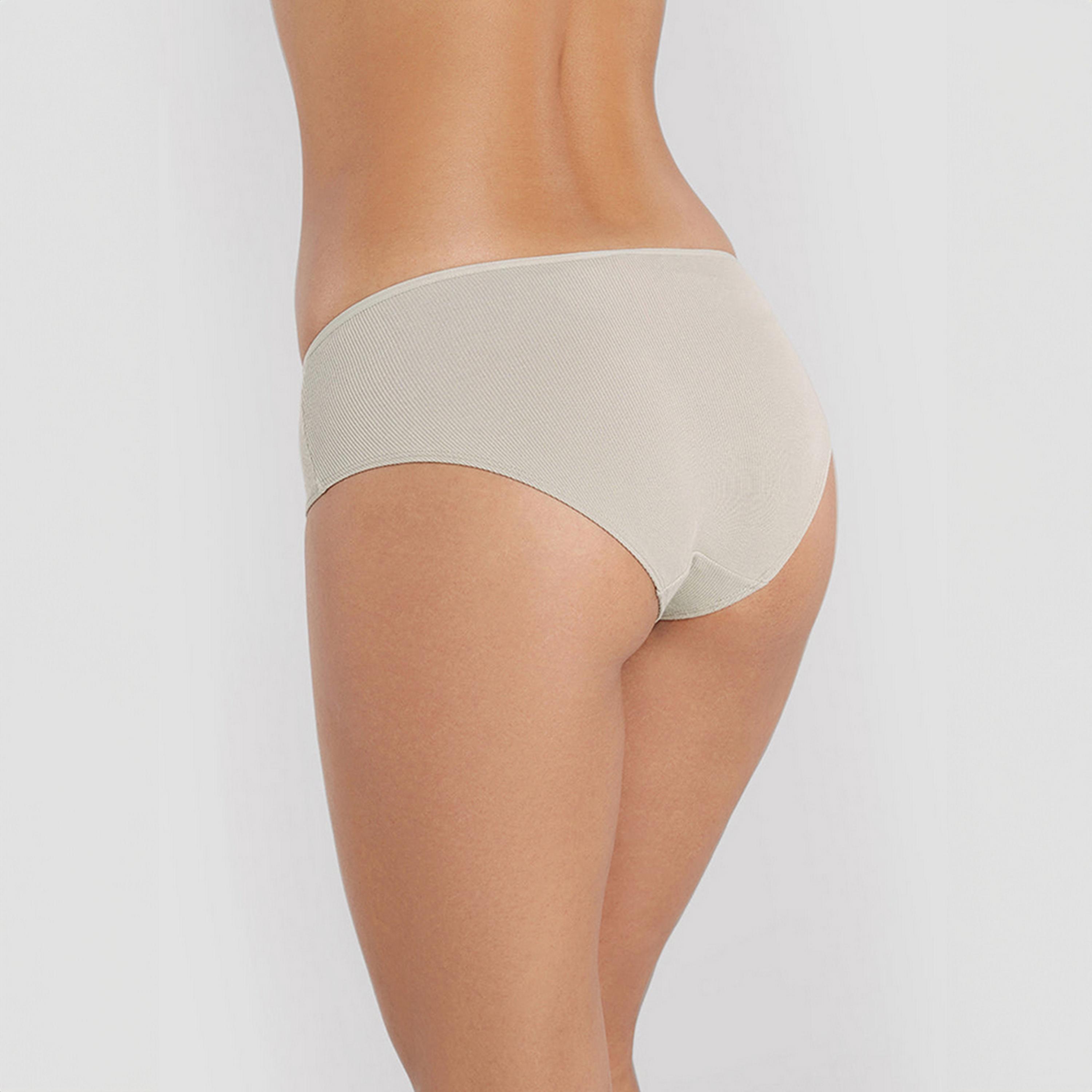 سروال داخلي نسائي هيبيستر بتغطية متوسطة، مزخرف فائق النعومة من لا سنزا-women-clothing-lingerie-panties-image-7