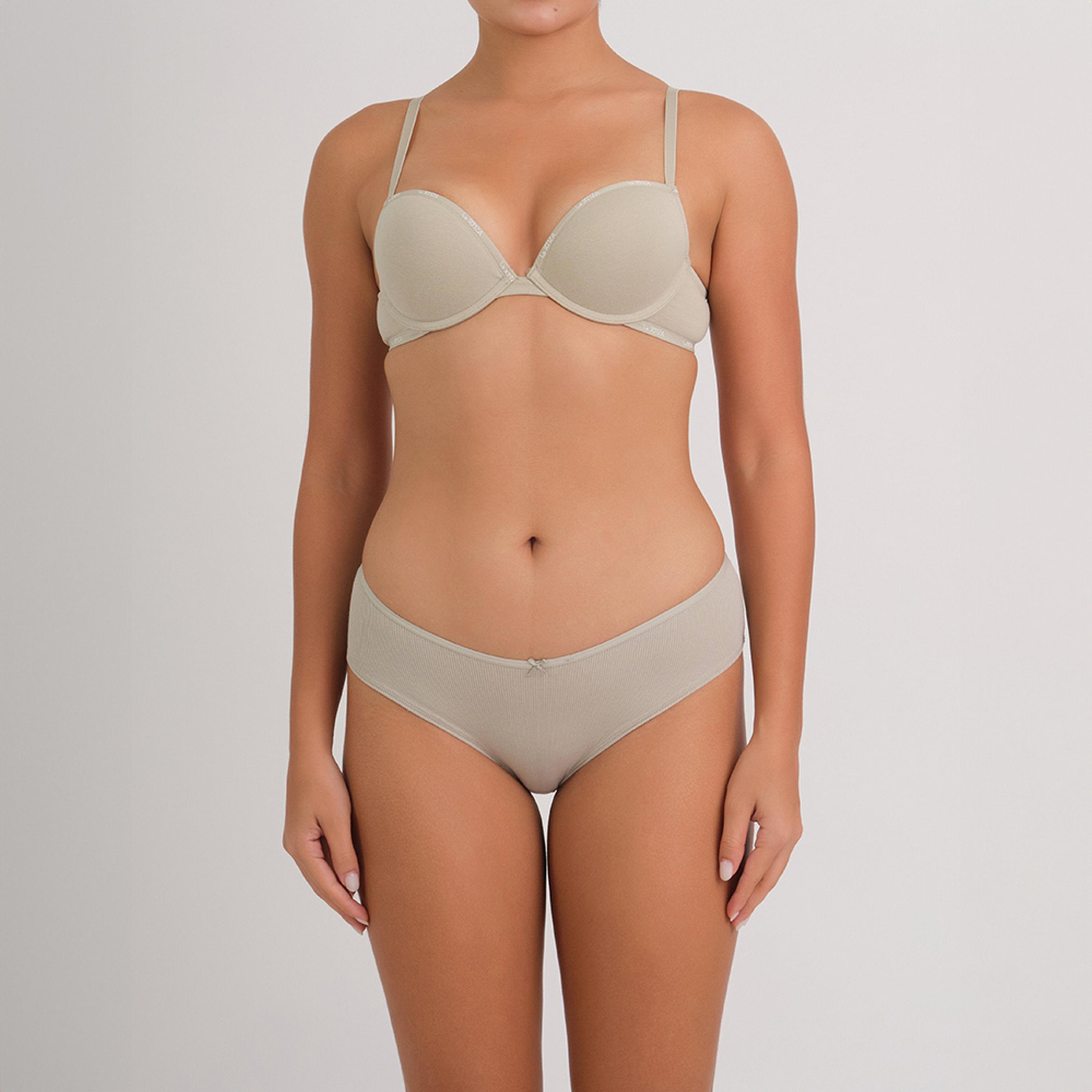 La Senza Ultrasoft Ribbed Full Coverage Women's Hipster Panty-women-clothing-lingerie-panties-image-2