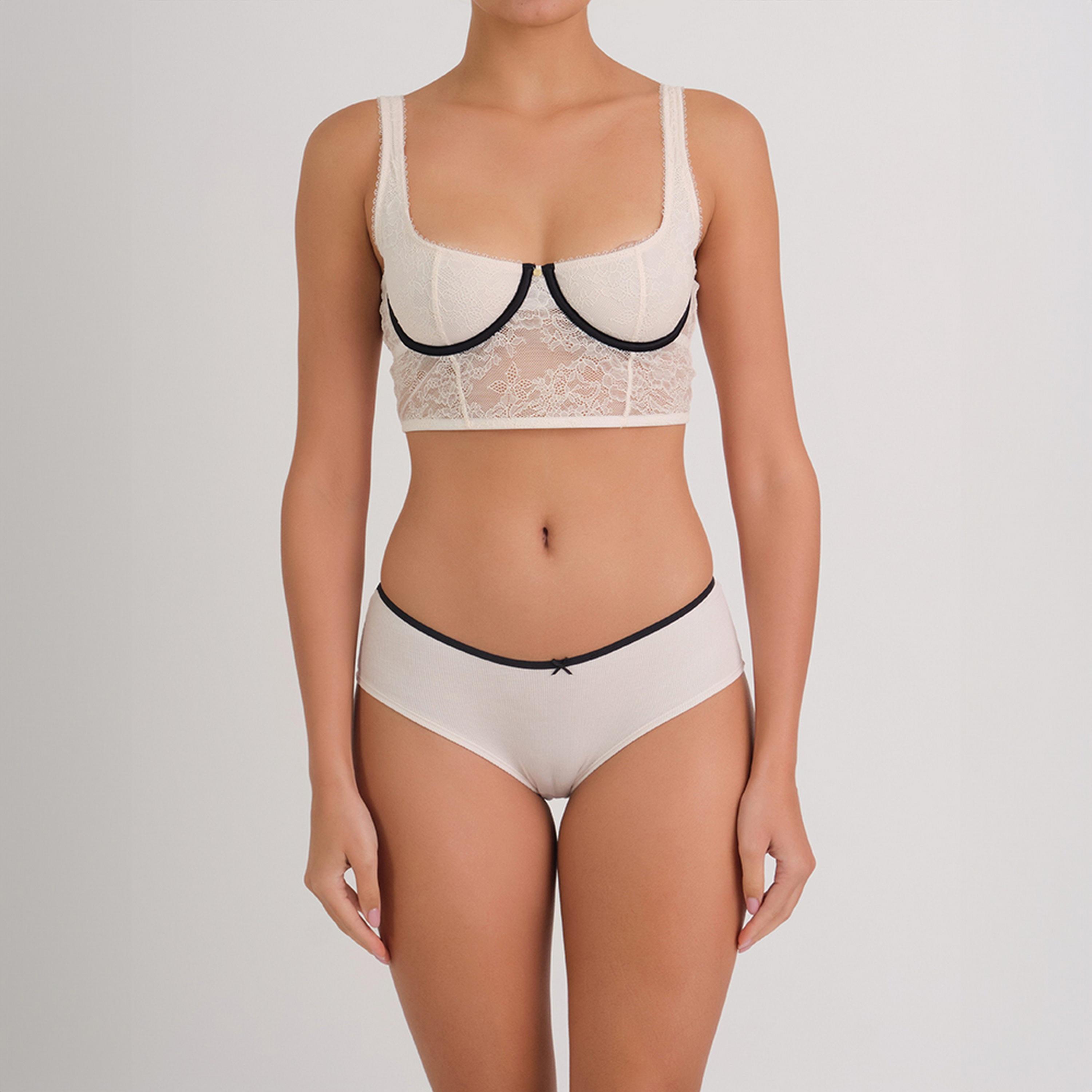 La Senza Ultrasoft Ribbed Full Coverage Women's Hipster Panty-women-clothing-lingerie-panties-image-6
