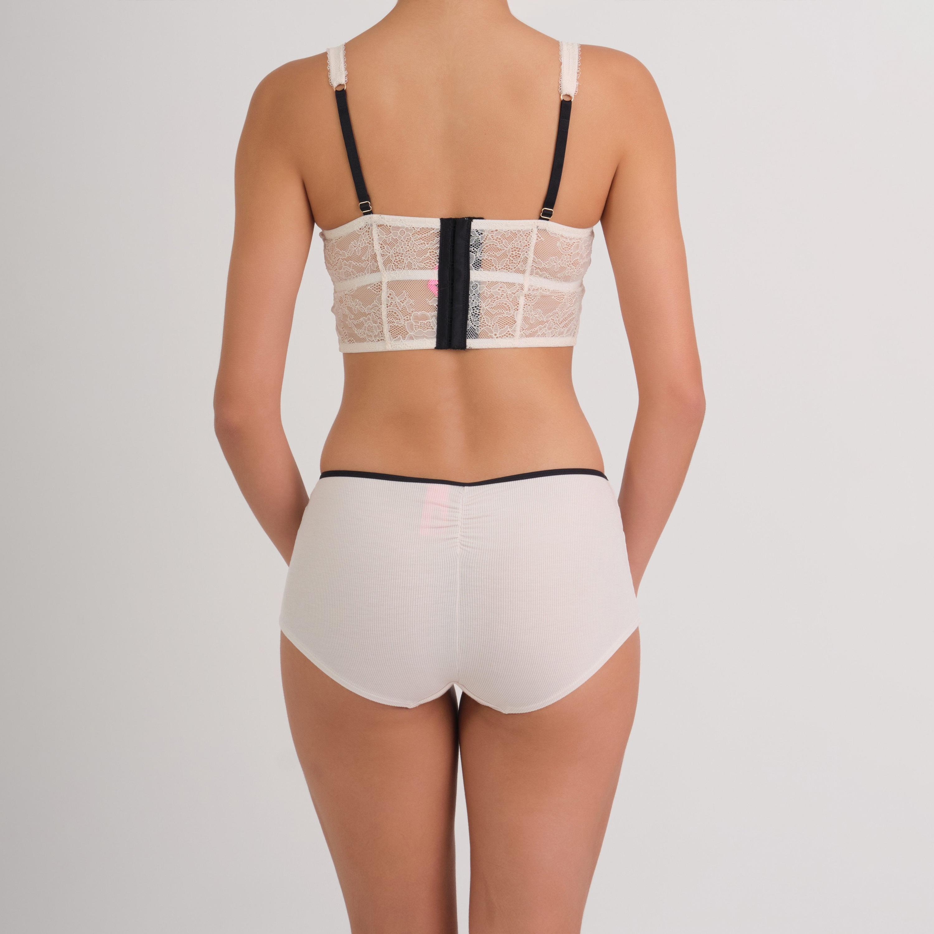 سراويل داخلية نسائية بنمط شورت بويز فائقة النعومة بتغطية كاملة من لا سنزا-women-clothing-lingerie-panties-image-4