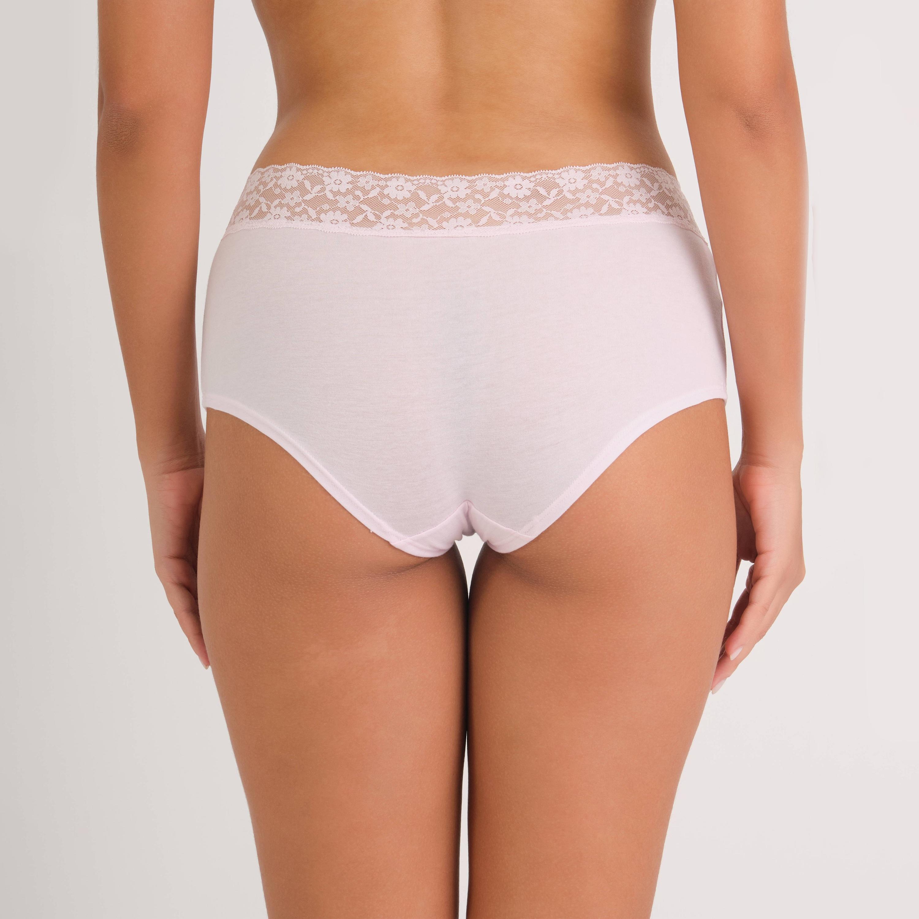 سراويل داخلية نسائية بنمط شورت بويز عصرية من الدانتيل بتغطية كاملة من لا سنزا-women-clothing-lingerie-panties-image-14