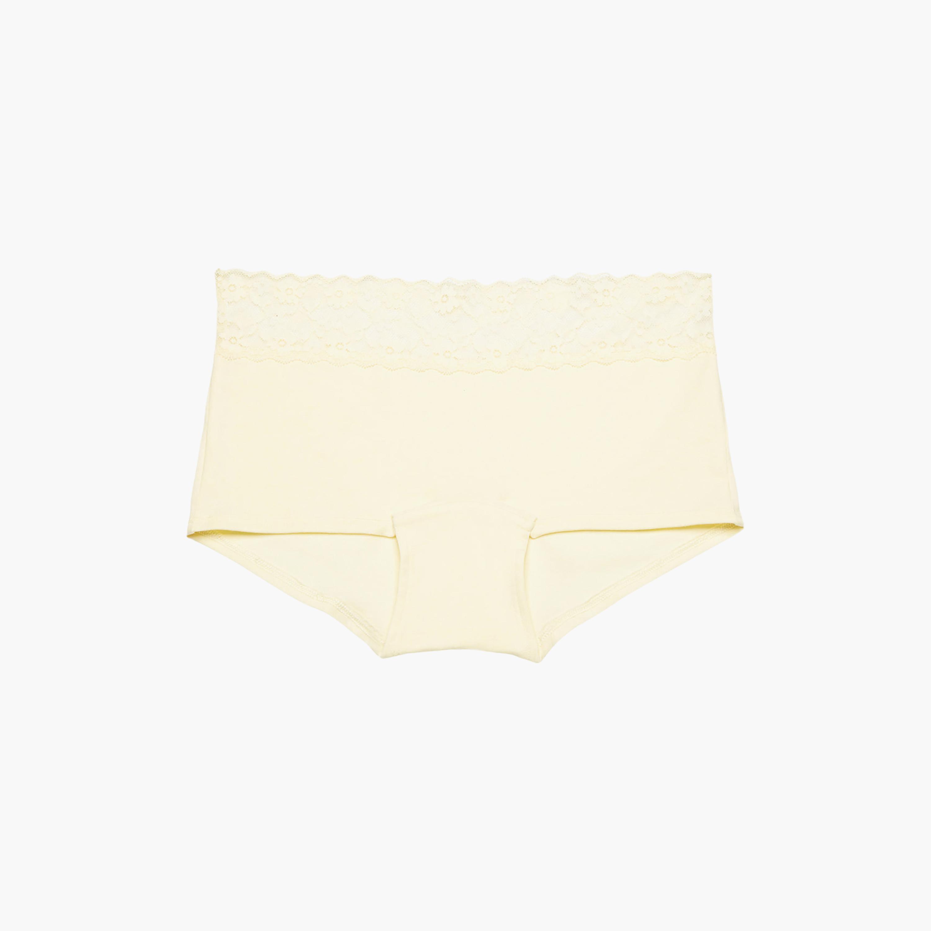 La Senza Trendy Lace Full Coverage Women's Boyshort Panties-women-clothing-lingerie-panties-image-4