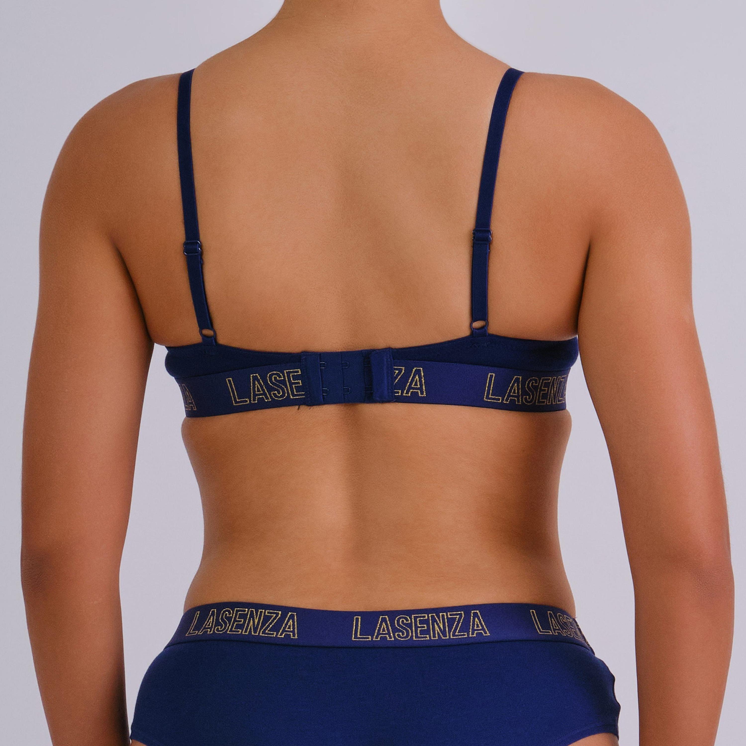 La Senza Wired Medium Support Padded Women's Push-Up Plunge Bra-women-clothing-lingerie-bras-image-3
