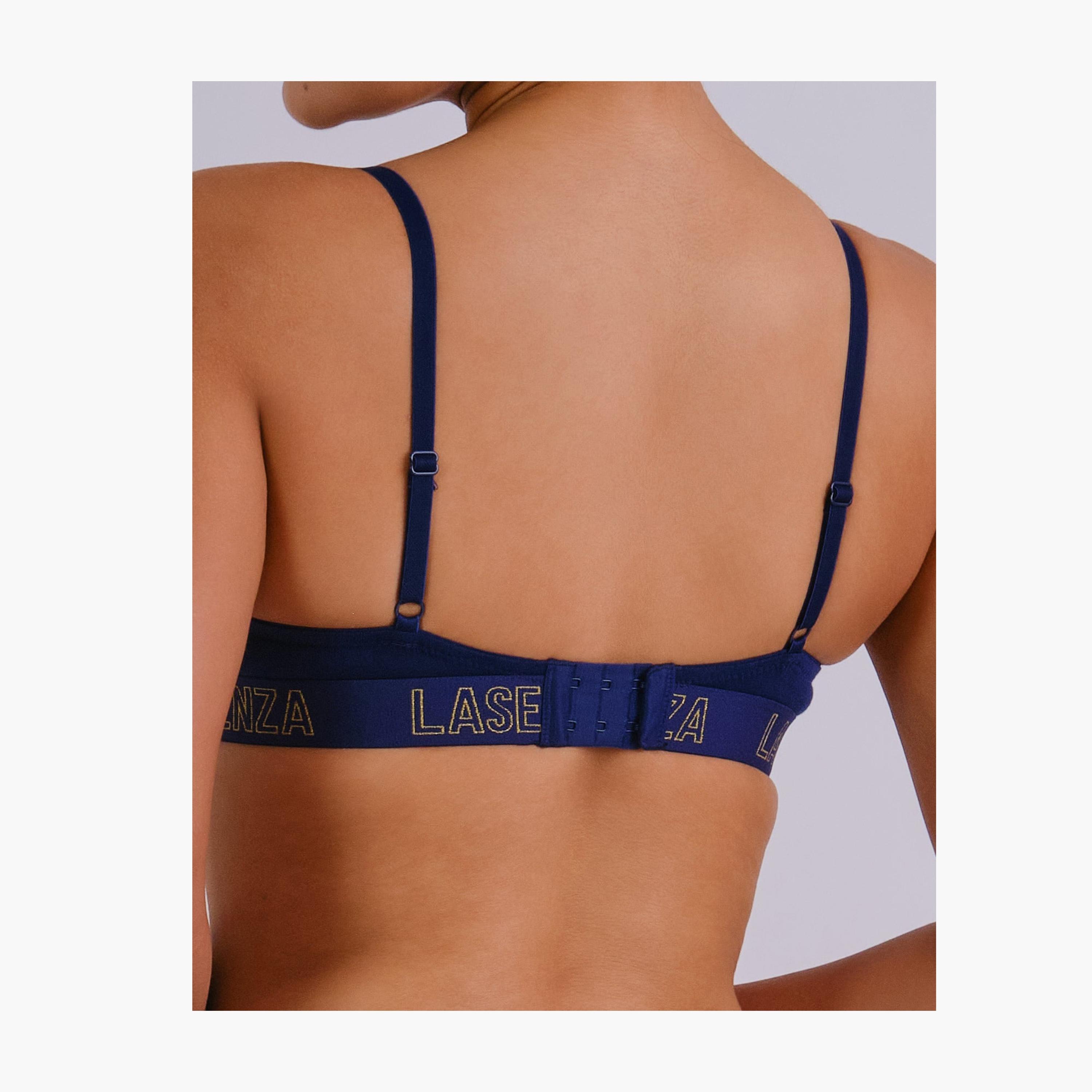 La Senza Wired Medium Support Padded Women's Push-Up Plunge Bra-women-clothing-lingerie-bras-image-4