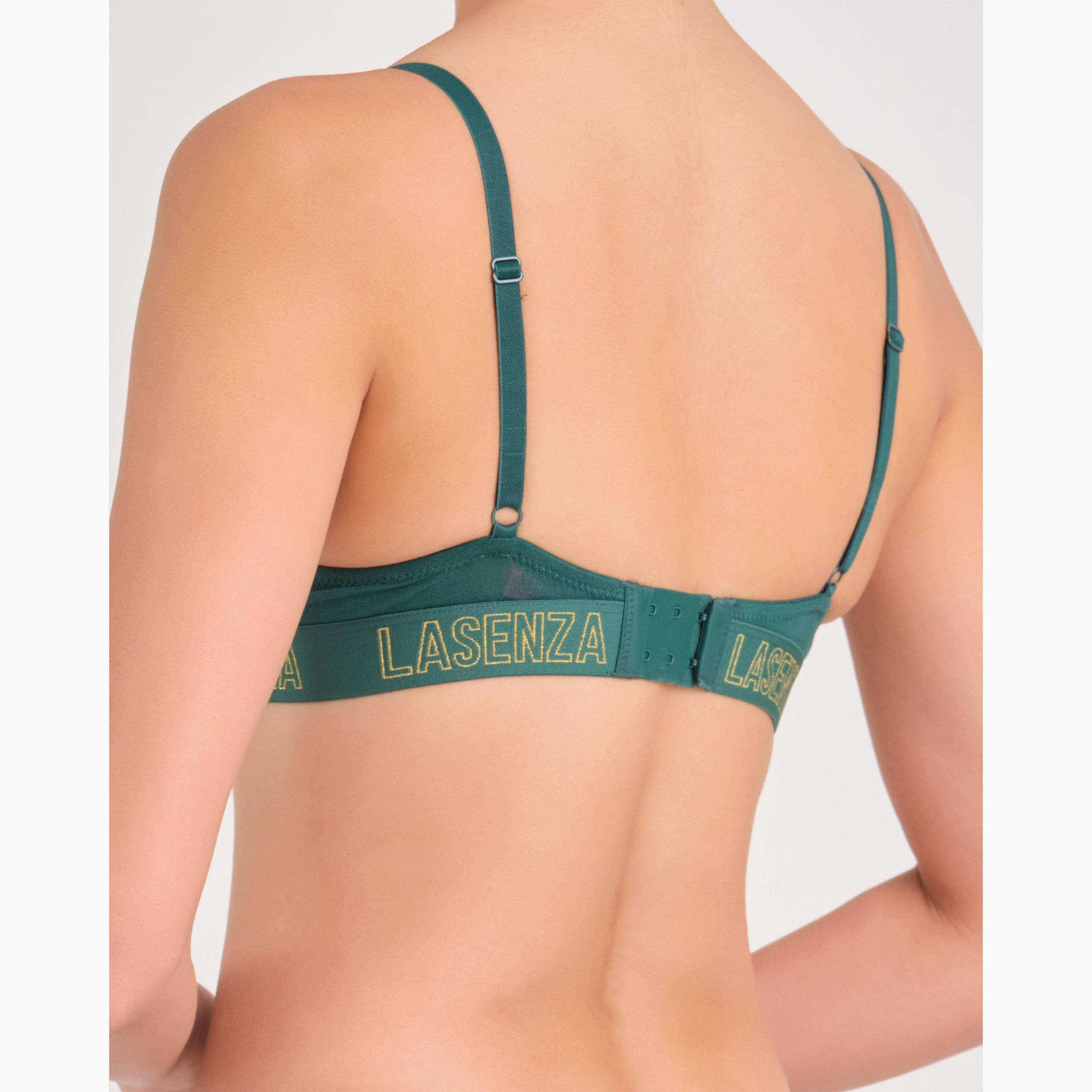 La Senza Wired Medium Support Padded Women's Push-Up Plunge Bra-women-clothing-lingerie-bras-image-9