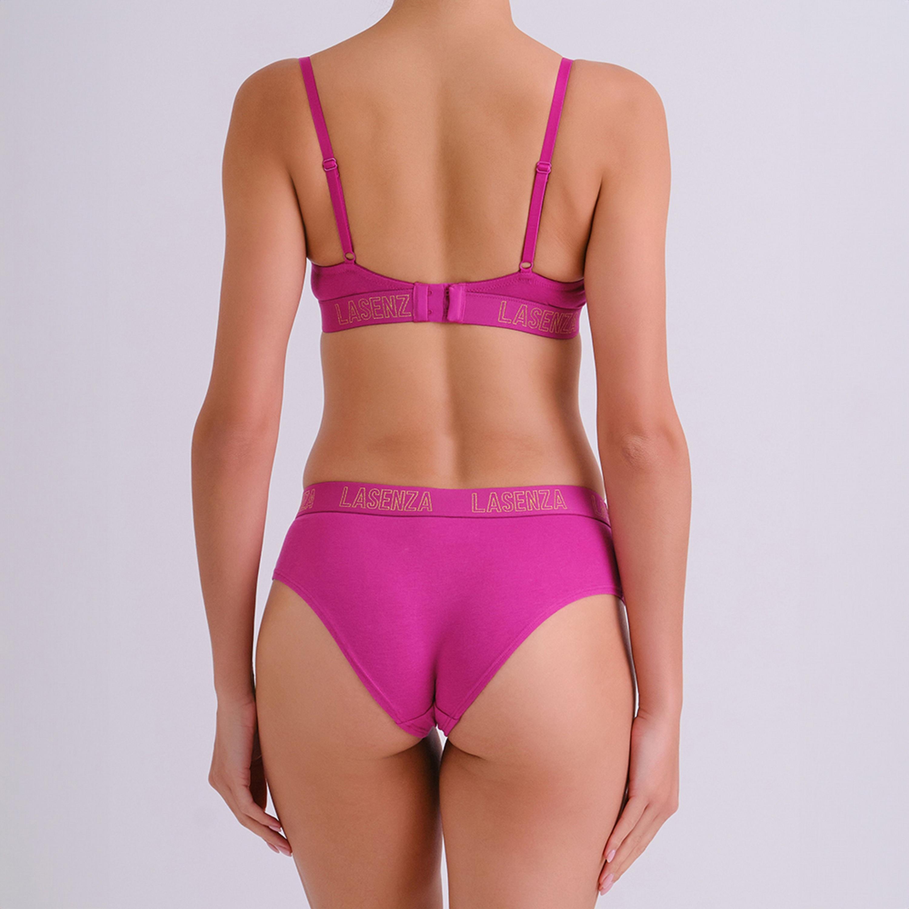 La Senza Everyday Wired Medium Support Padded Women's Demi Bra-women-clothing-lingerie-bras-image-9