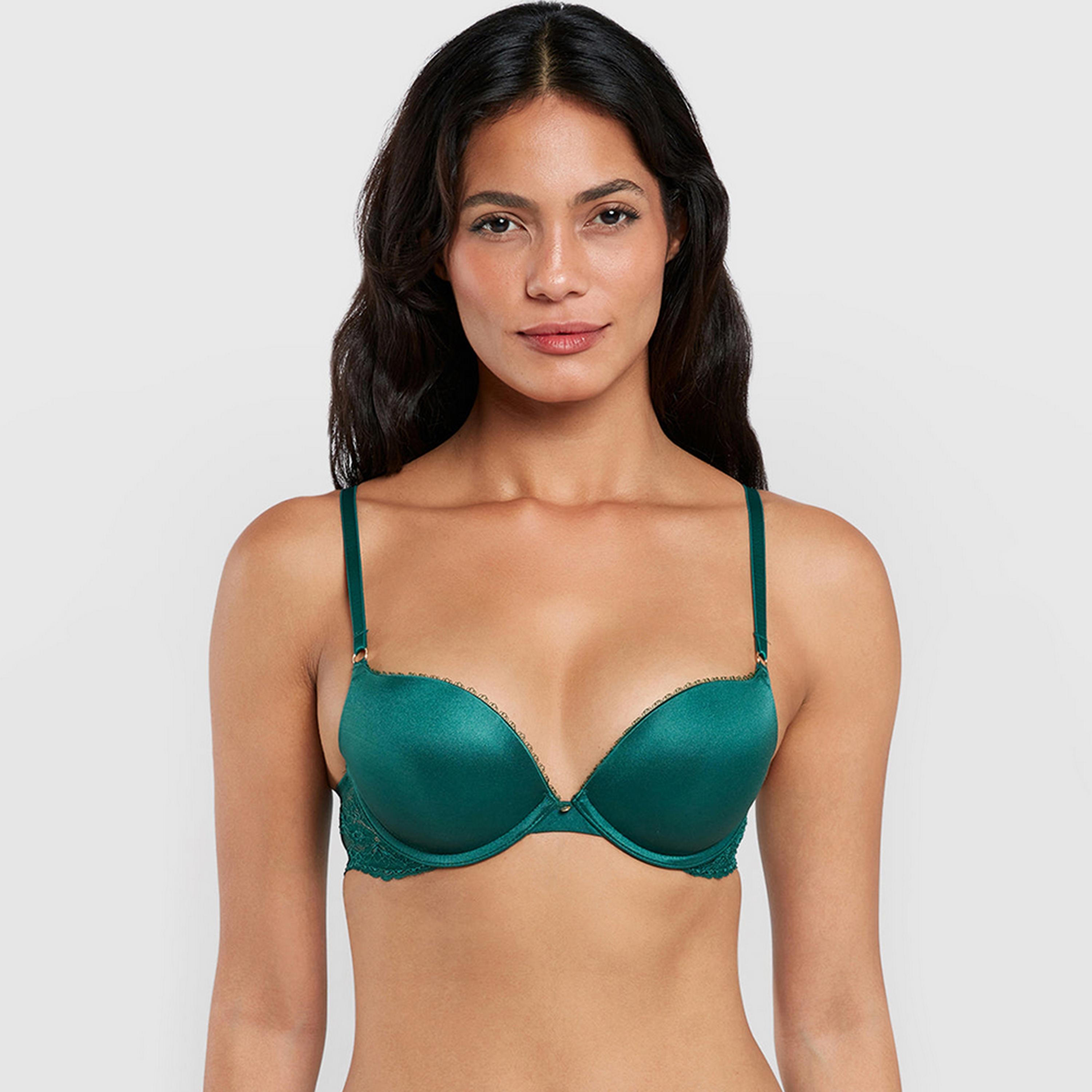 حمالة صدر نسائية بوش أب جل بأسلاك وداعمة عالية، ميكرو جذاب من لا سنزا-women-clothing-lingerie-bras-image-3