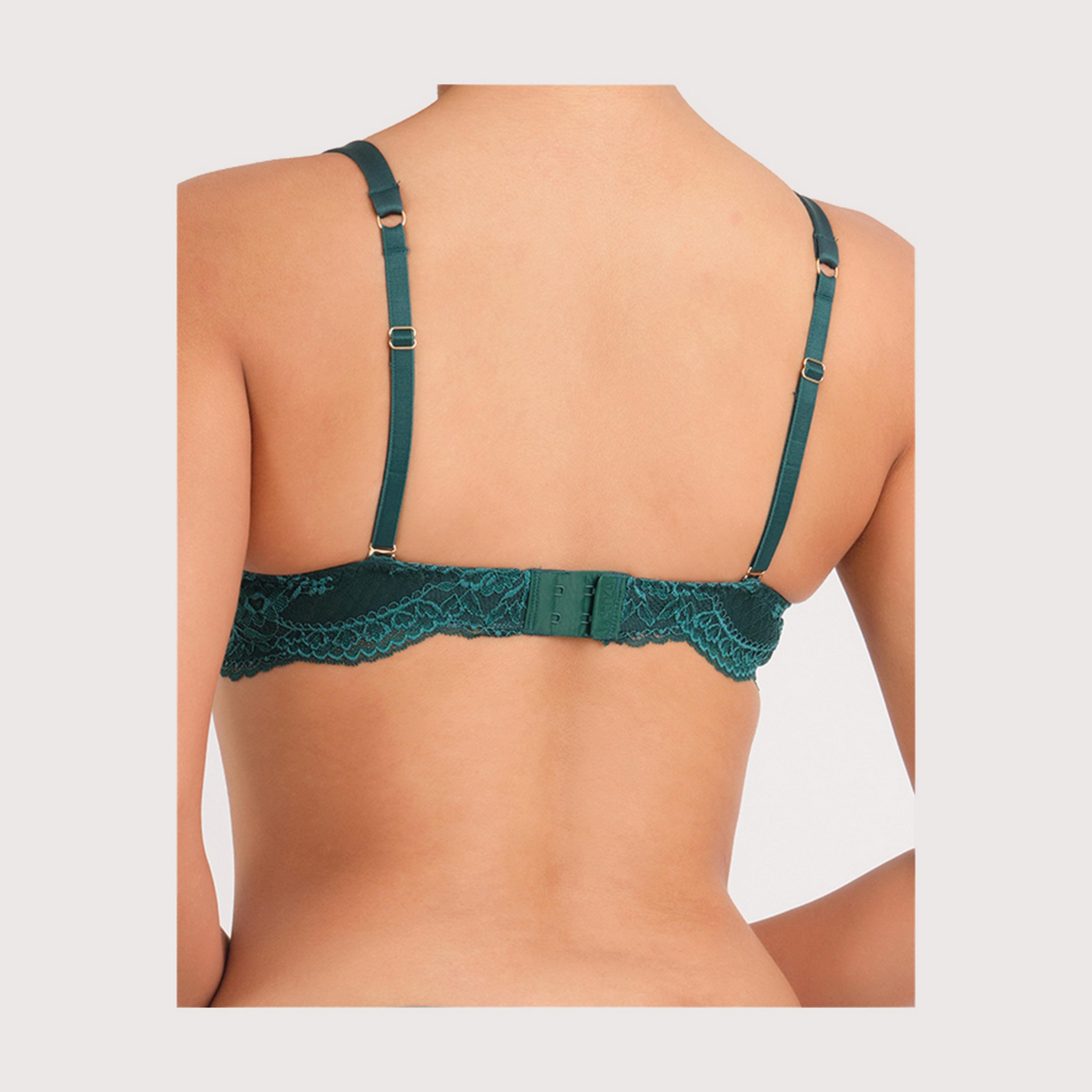 حمالة صدر نسائية بالكونيت بأسلاك وداعمة متوسطة ومبطنة بشكل خفيف وجذابة من لا سنزا-women-clothing-lingerie-bras-image-3