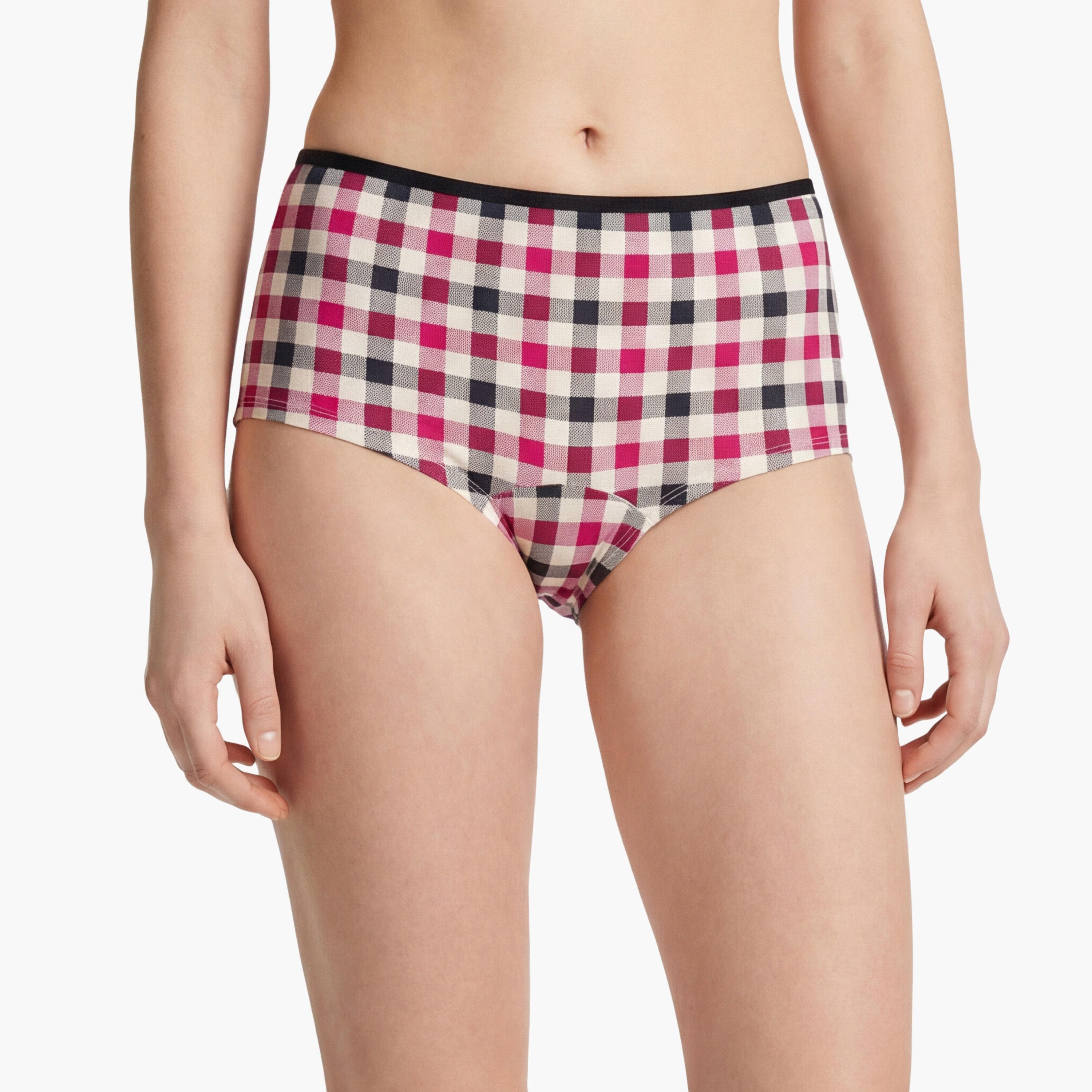 سروال داخلي نسائي "بوي شورت" تغطية كاملة فائق النعومة - متعدد الألوان من لا سنزا-women-clothing-lingerie-panties-image-1