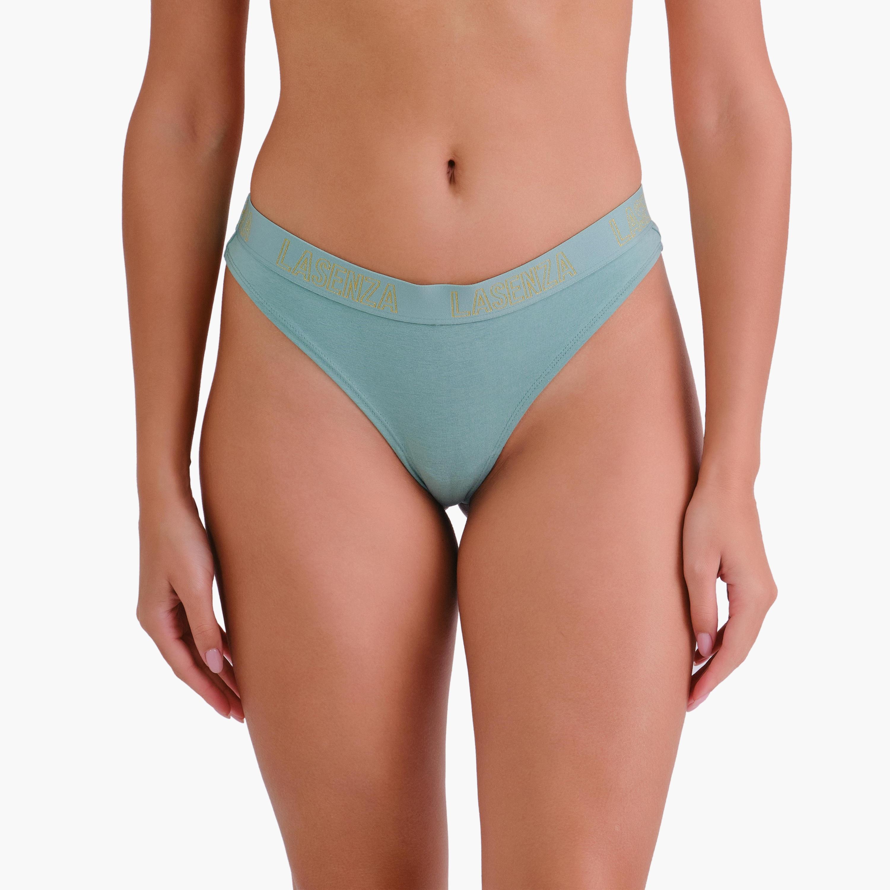 سراويل داخلية نسائية ثونج بتغطية منخفضة من لا سنزا-women-clothing-lingerie-panties-image-3