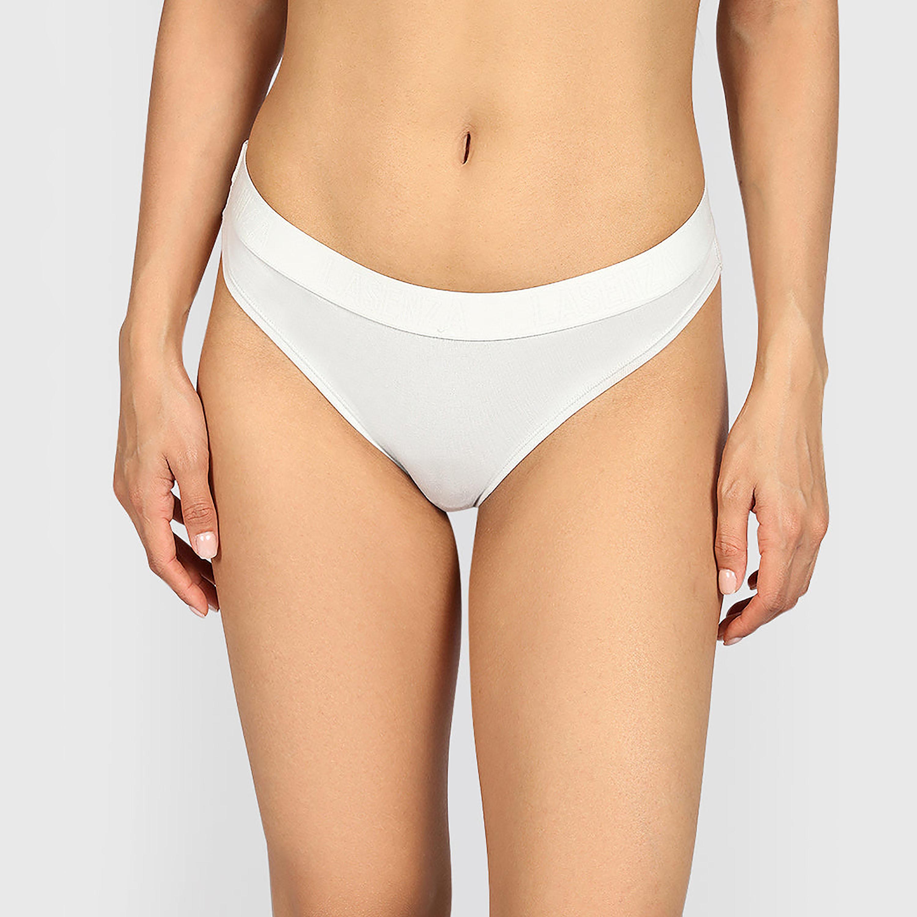 La Senza Cotton Medium Coverage Women's Hipster Panties-women-clothing-lingerie-panties-image-1