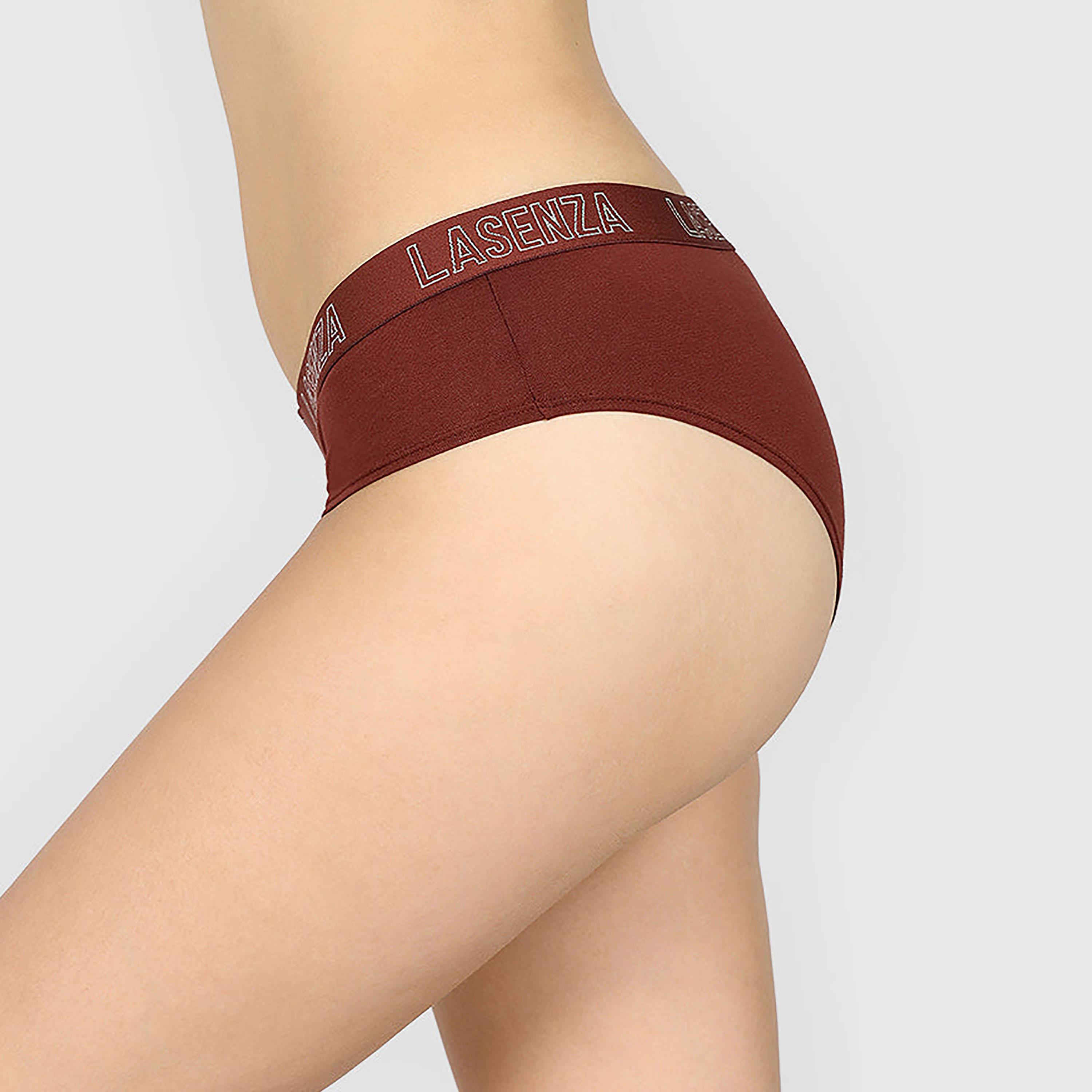 سروال داخلي نسائي هيبيستر قطن بتغطية متوسطة من لا سنزا-women-clothing-lingerie-panties-image-22