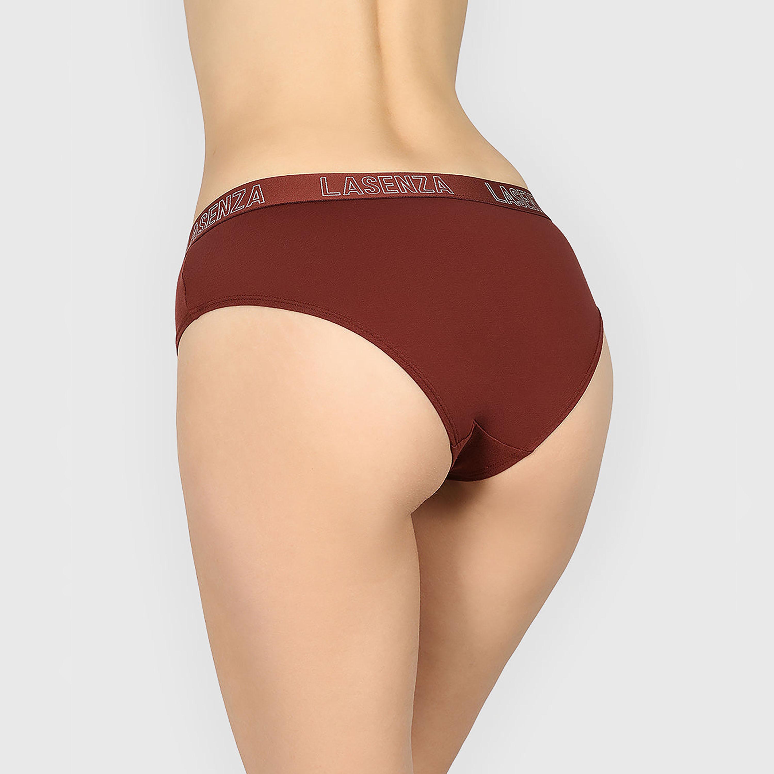 سروال داخلي نسائي هيبيستر قطن بتغطية متوسطة من لا سنزا-women-clothing-lingerie-panties-image-23