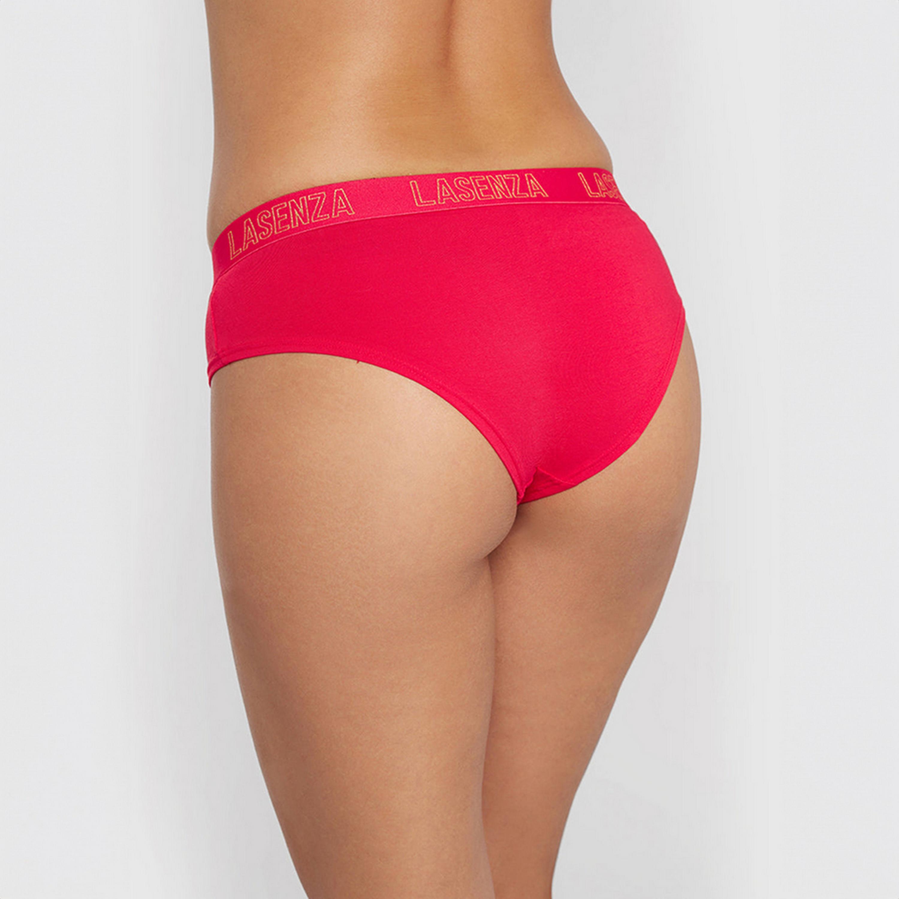 سروال داخلي نسائي هيبيستر قطن بتغطية متوسطة من لا سنزا-women-clothing-lingerie-panties-image-11