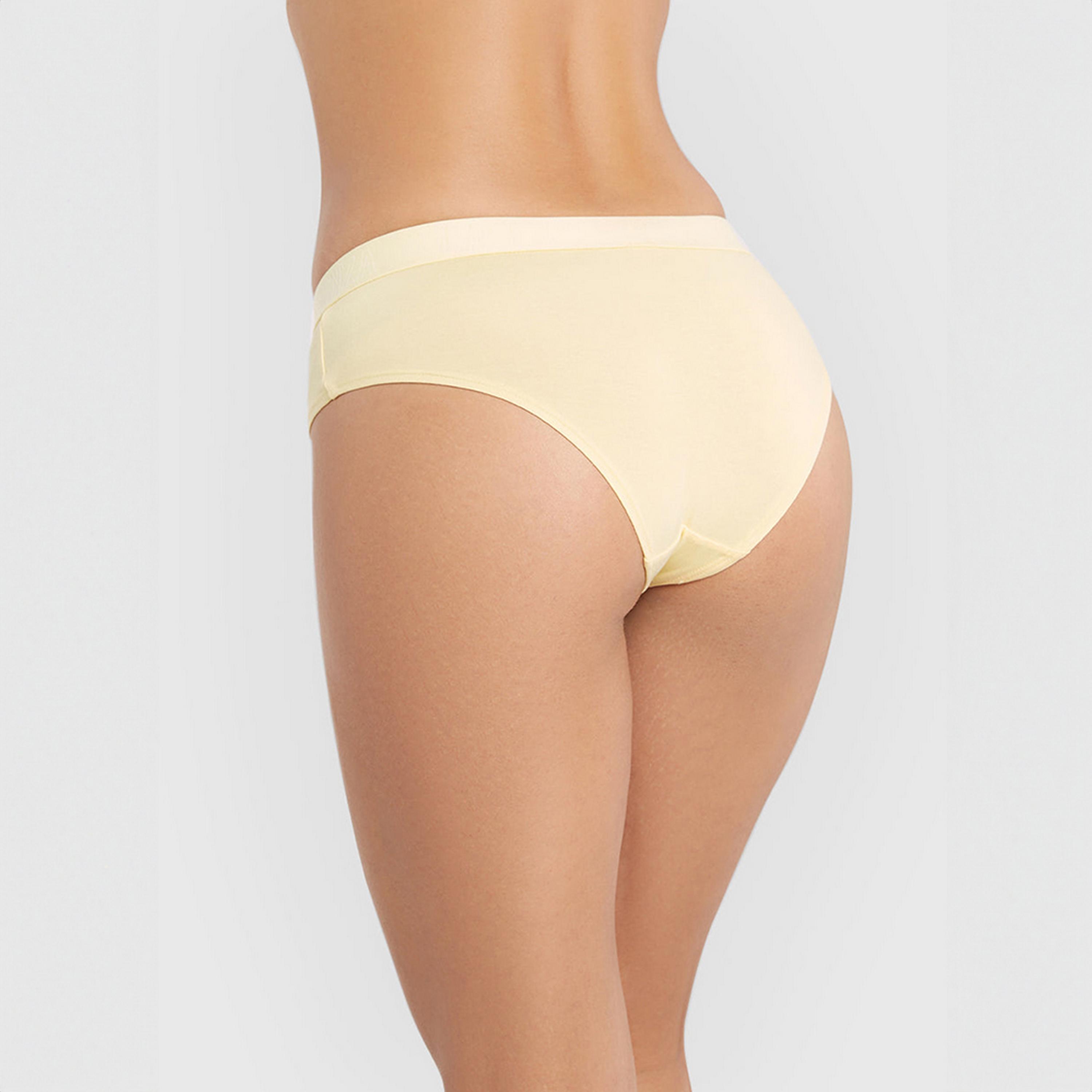 سروال داخلي نسائي هيبيستر قطن بتغطية متوسطة من لا سنزا-women-clothing-lingerie-panties-image-16