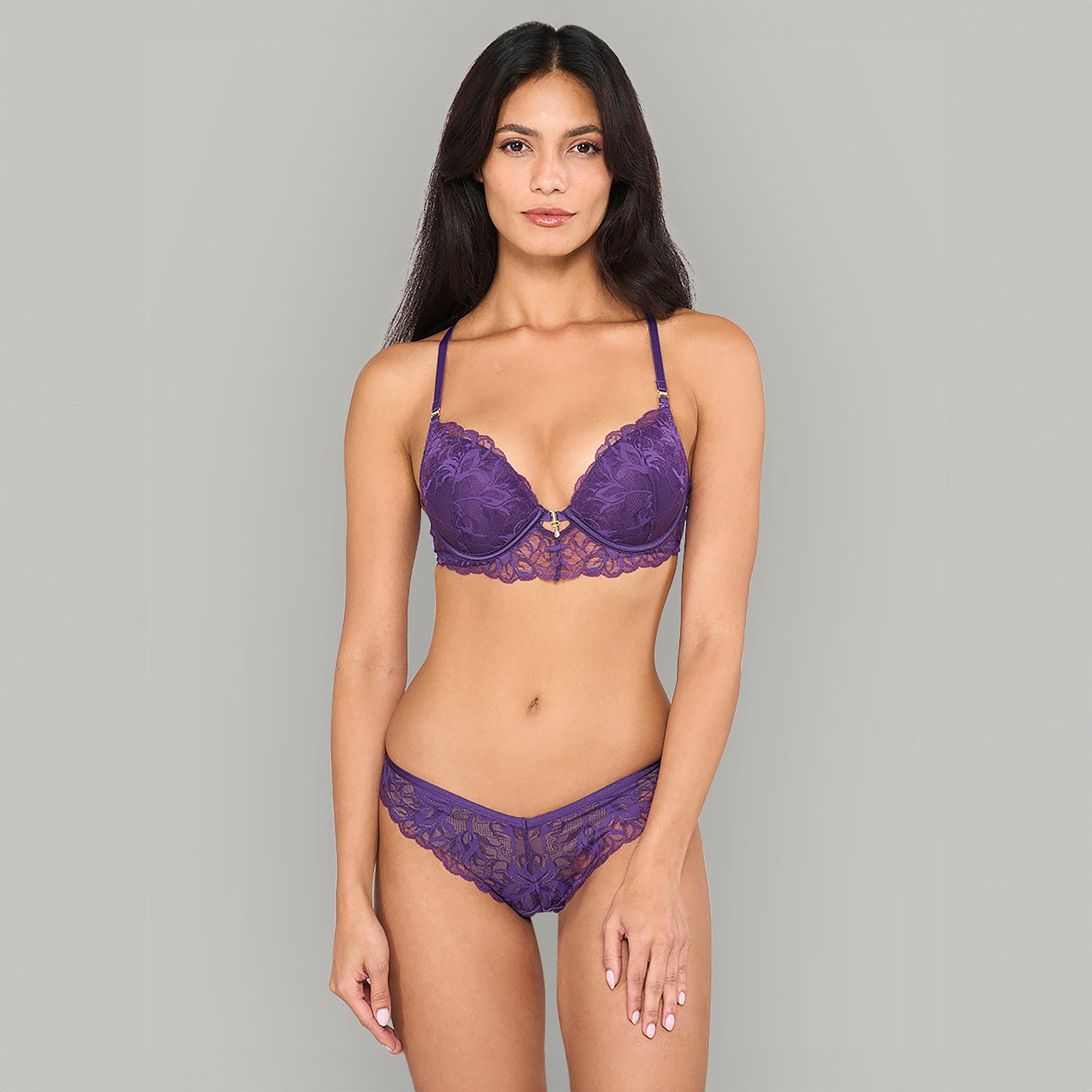 La Senza Logo Band Full Coverage Women's Boyshort Panty-women-clothing-lingerie-panties-image-6