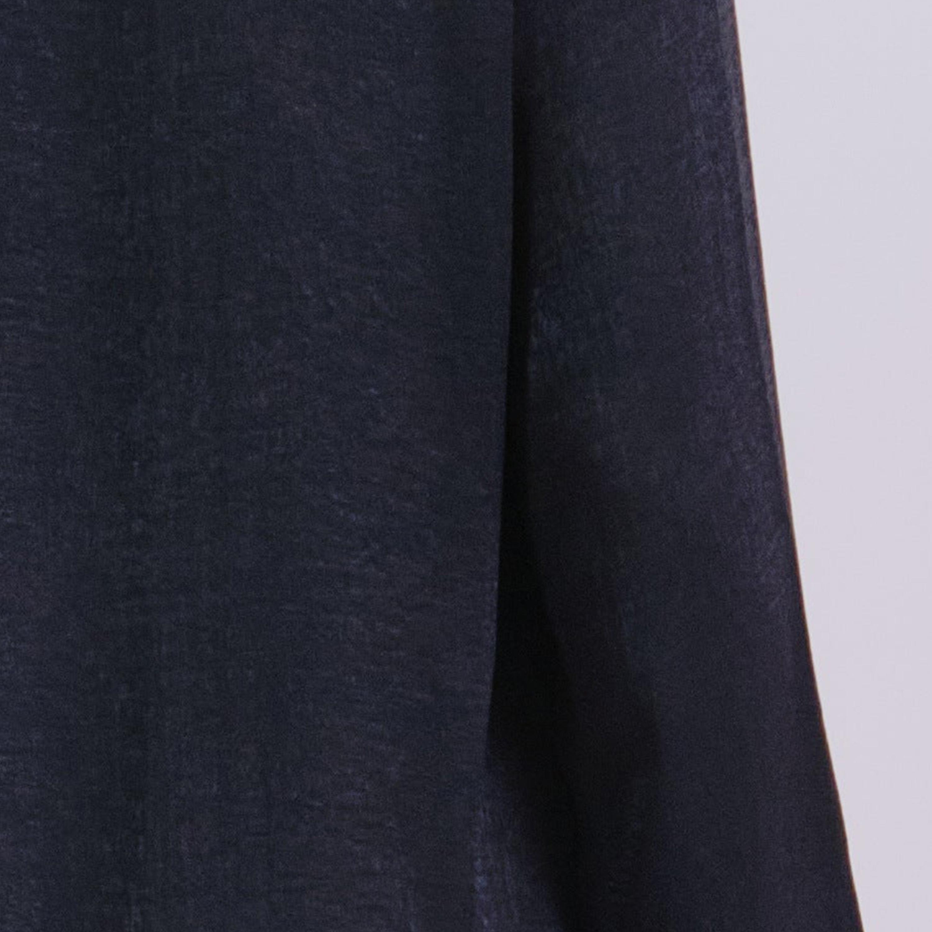 قميص نوم نسائي سادة بياقة وأكمام طويلة من لا سنزا-women-clothing-nightwear-pyjamas-tops-image-4