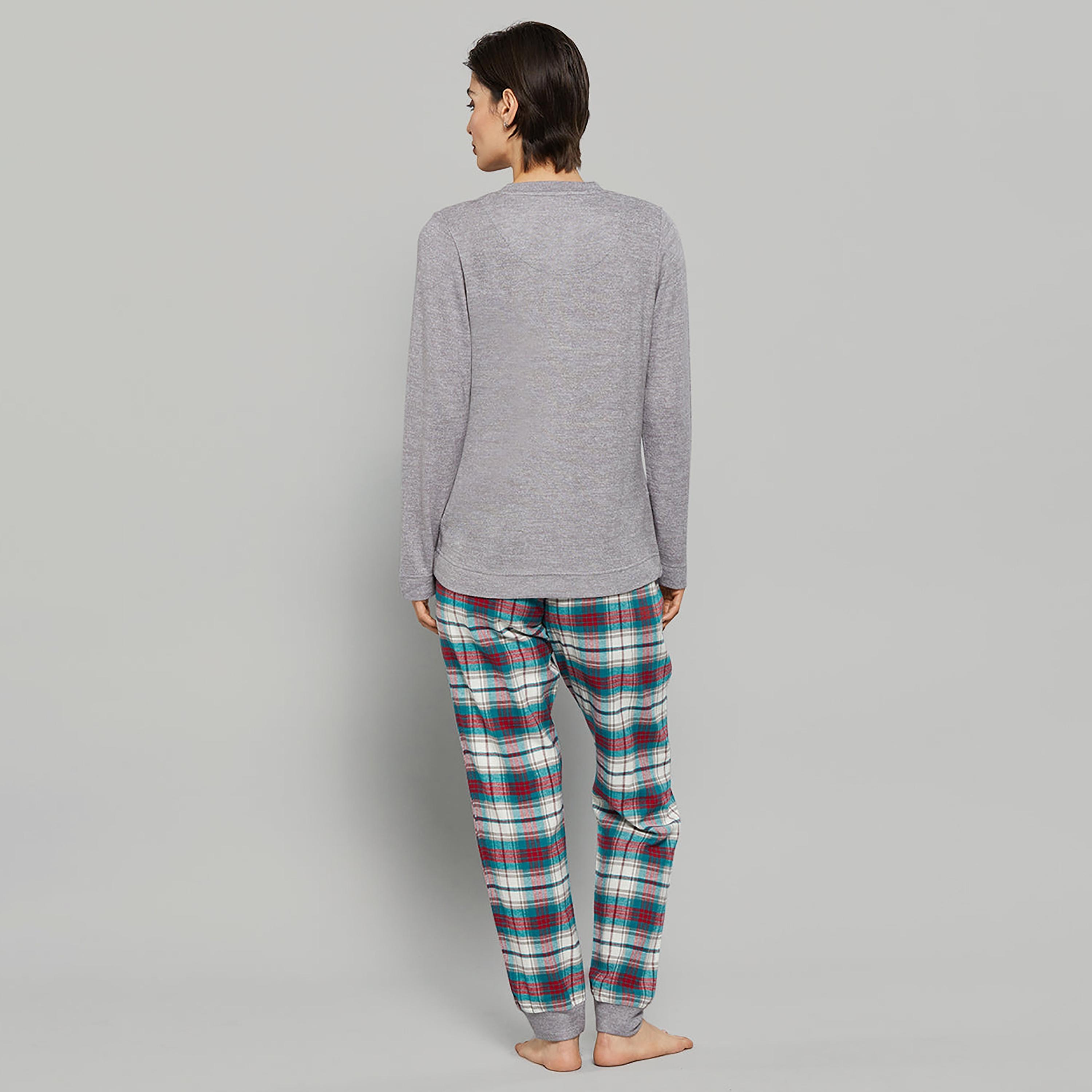 La Senza Women's Pyjama Set of 2 Plain Shirt and Pyjama-women-clothing-nightwear-pyjamas-longsets-image-5