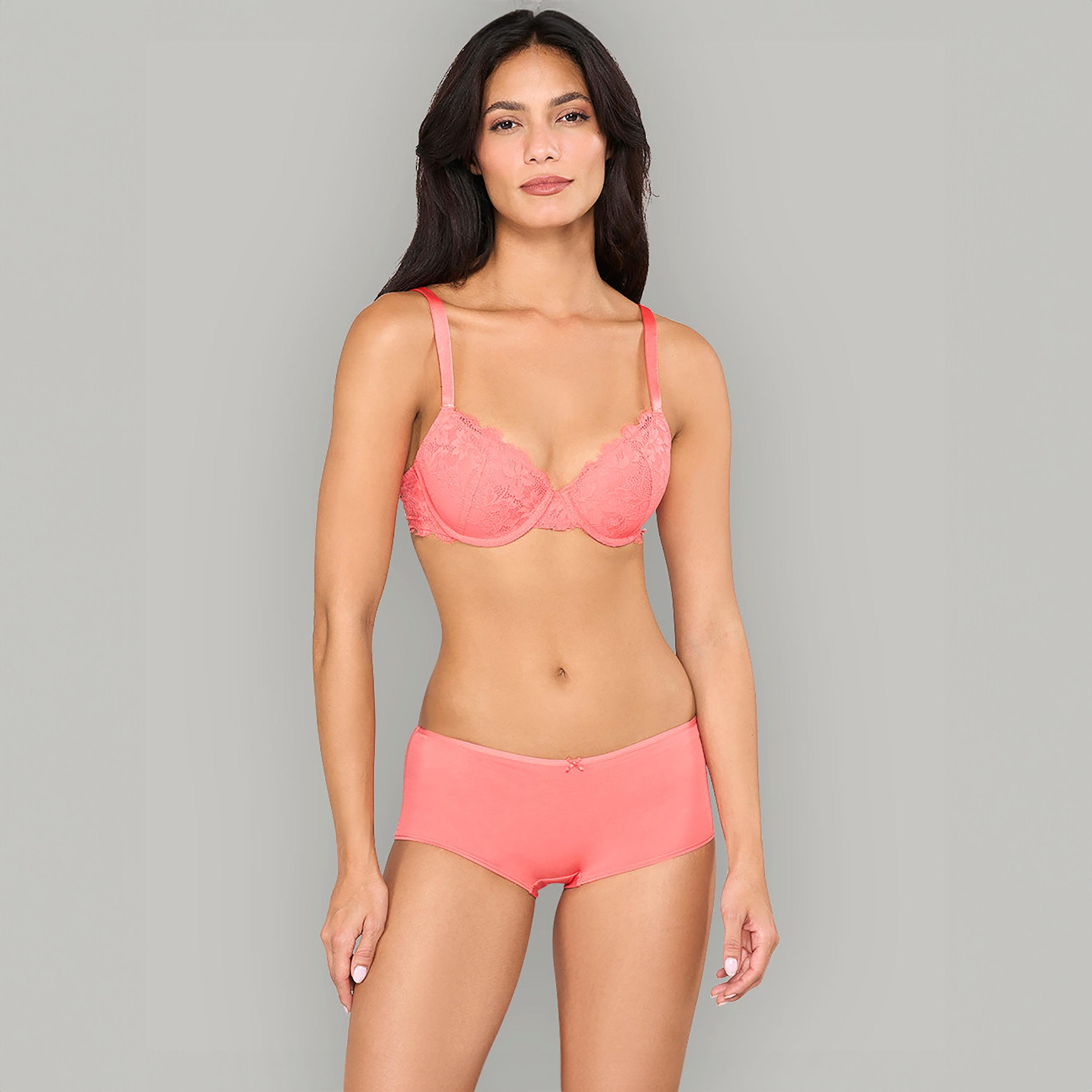 سروال داخلي نسائي بوي شورت بتغطية كاملة فائق النعومة من لا سينزا-women-clothing-lingerie-panties-image-18