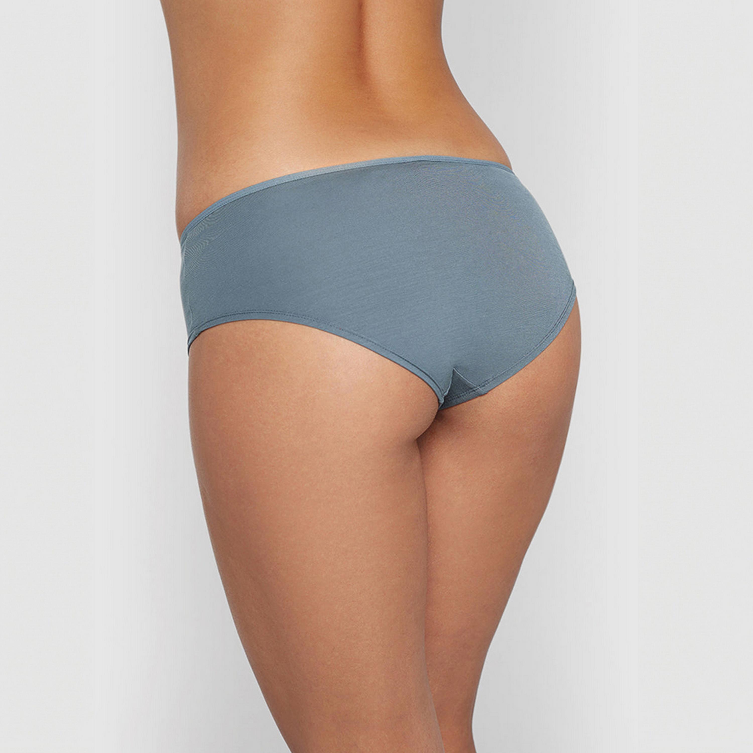 سروال داخلي نسائي هيبيستر بتغطية متوسطة، مودال فائق النعومة من لا سنزا-women-clothing-lingerie-panties-image-3