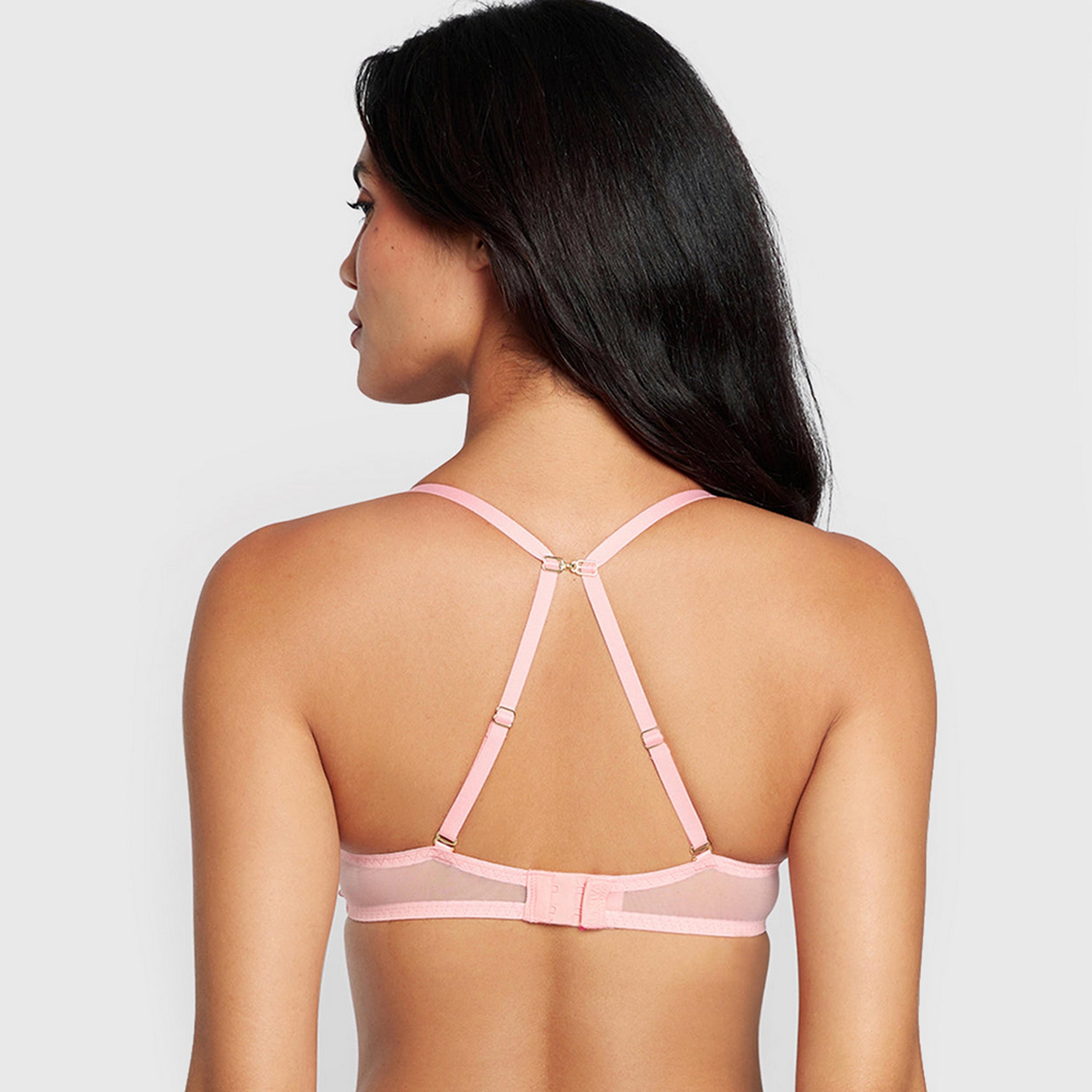 حمالة صدر نسائية دبل بوش أب بأسلاك وداعمة عالية ومبطنة "هيلو شوغر" من لا سنزا-women-clothing-lingerie-bras-image-8