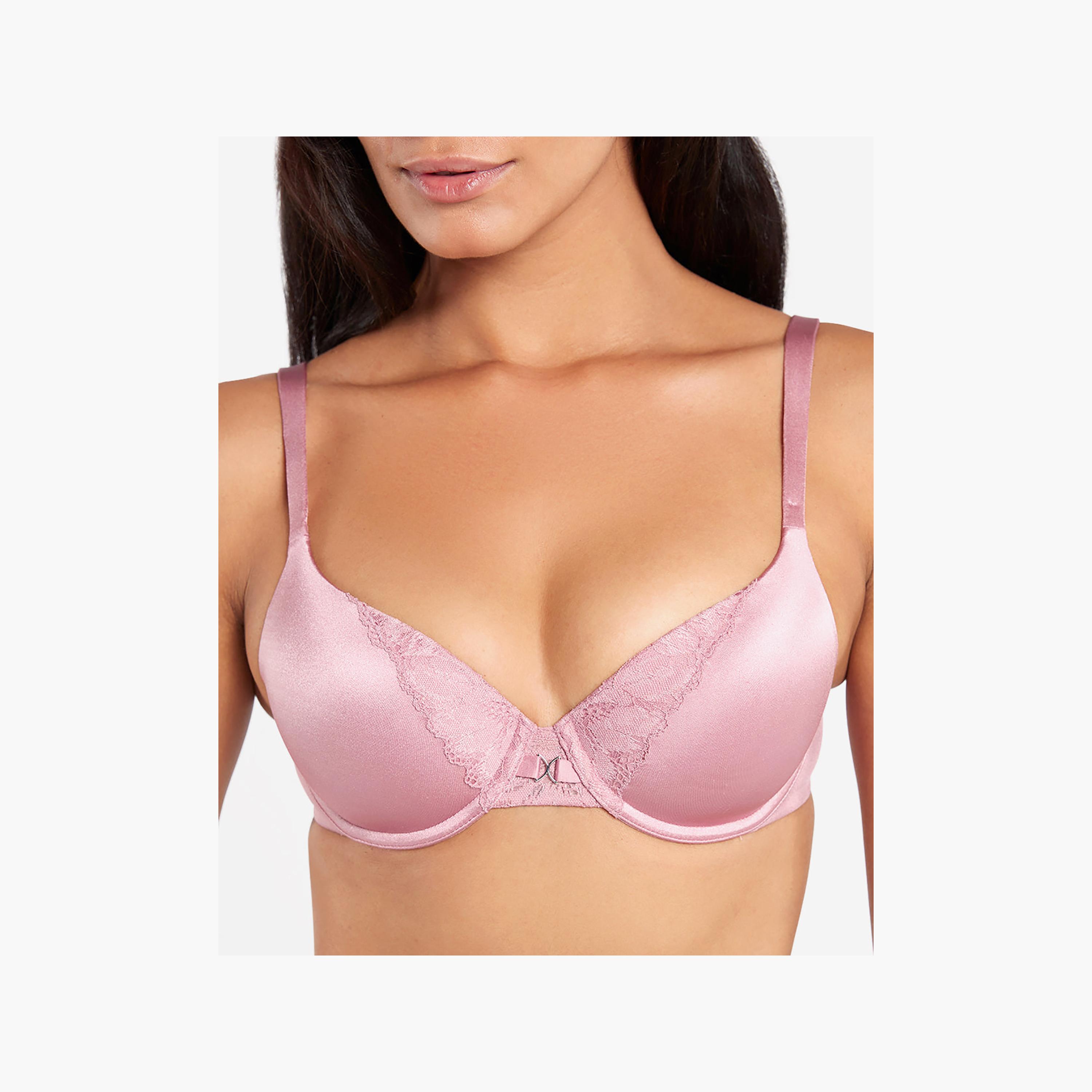 La Senza Wired Medium Support Padded Women's T-Shirt Bra-women-clothing-lingerie-bras-image-2