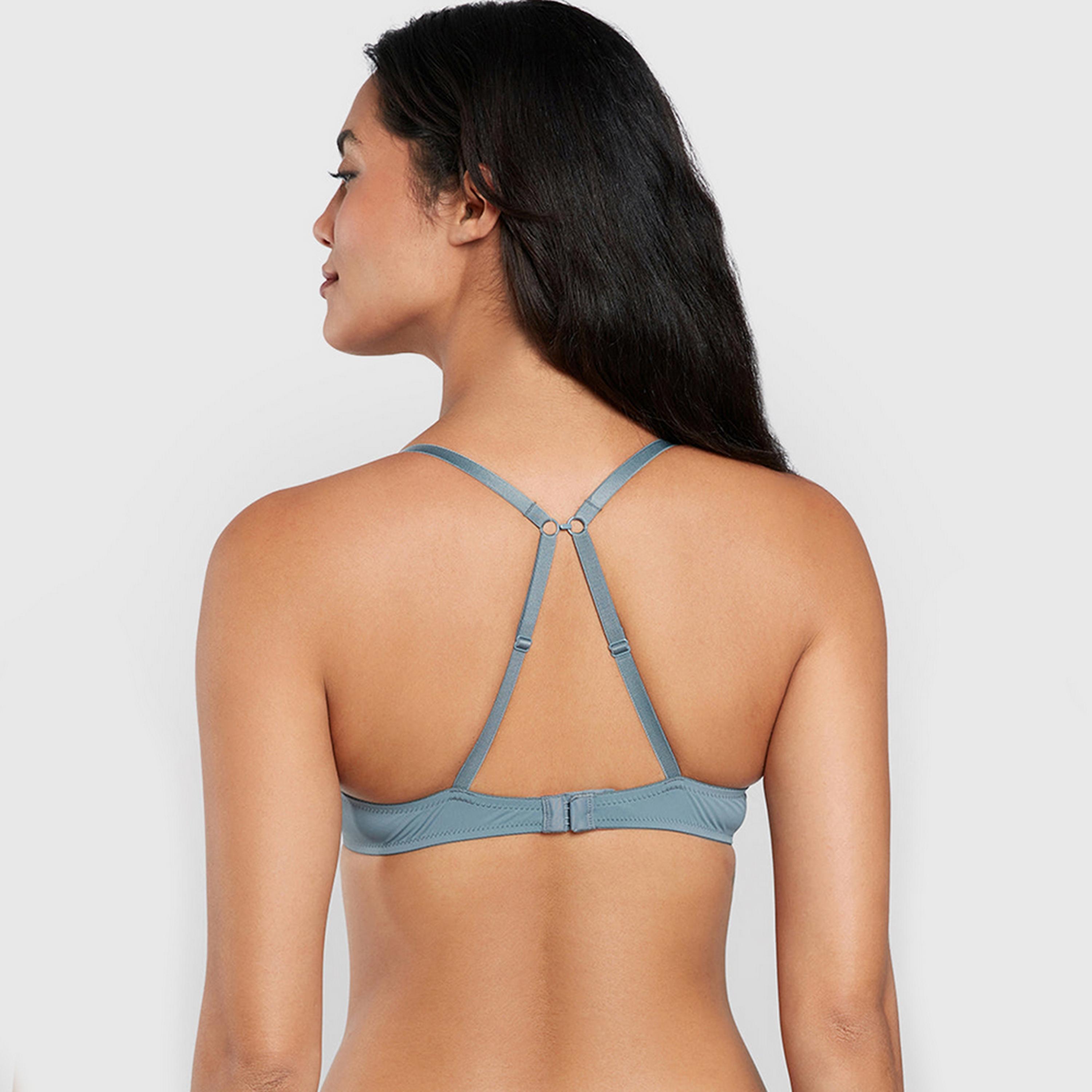 حمالة صدر نسائية بوش أب بأسلاك وداعمة متوسطة ومبطنة "أوبسيشن" من لا سنزا-women-clothing-lingerie-bras-image-8