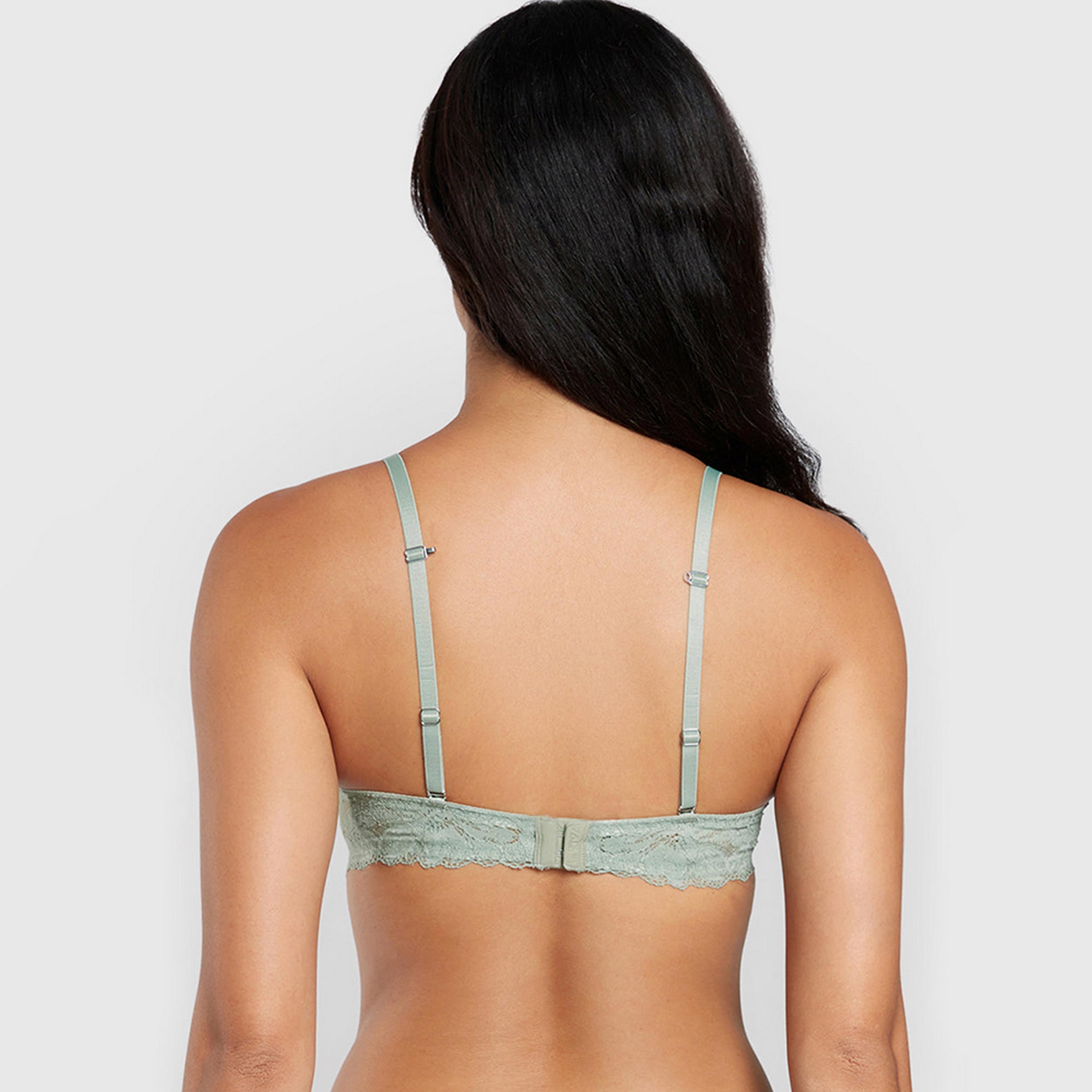 La Senza Hello Sugar Wired High Support Padded Women's Double Push-Up Plunge Bra-women-clothing-lingerie-bras-image-3