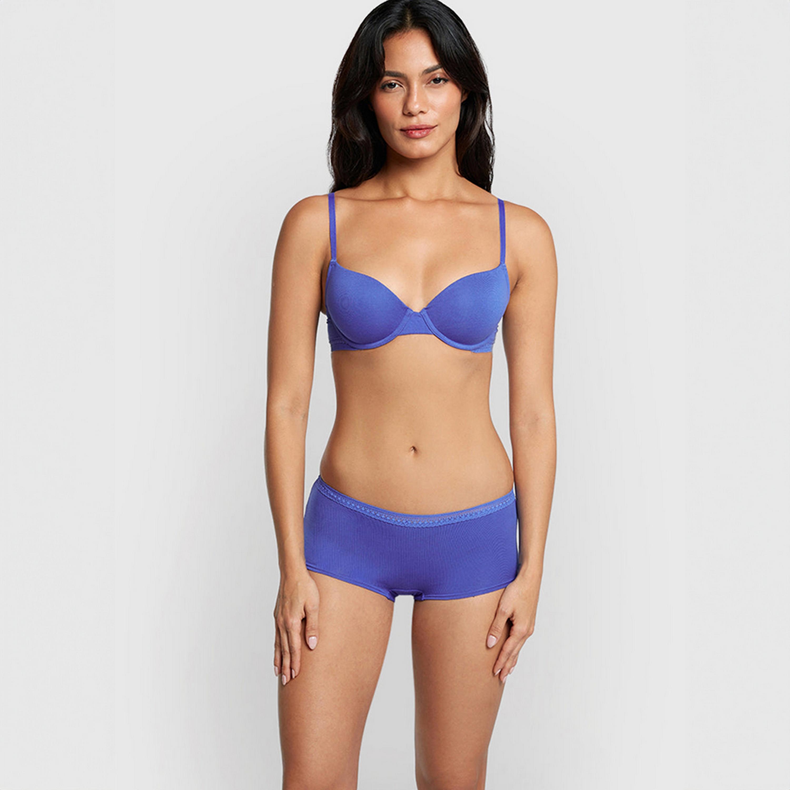 شورتات نسائية بتغطية كاملة، قطن ريمكس من لا سنزا-women-clothing-lingerie-panties-image-6