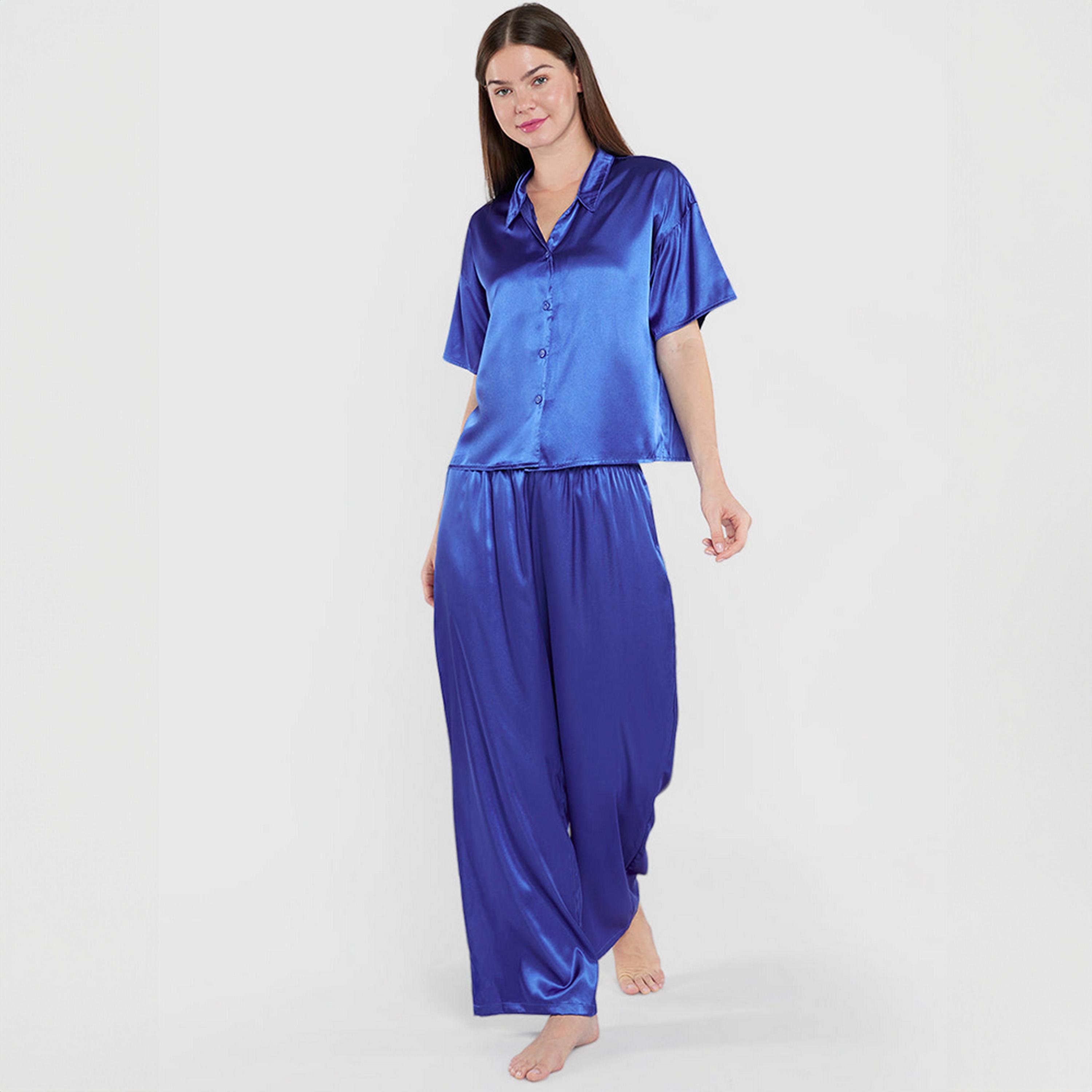 La Senza High-Rise Drawstring Women's Pyjamas-women-clothing-nightwear-pyjamas-bottoms-image-8