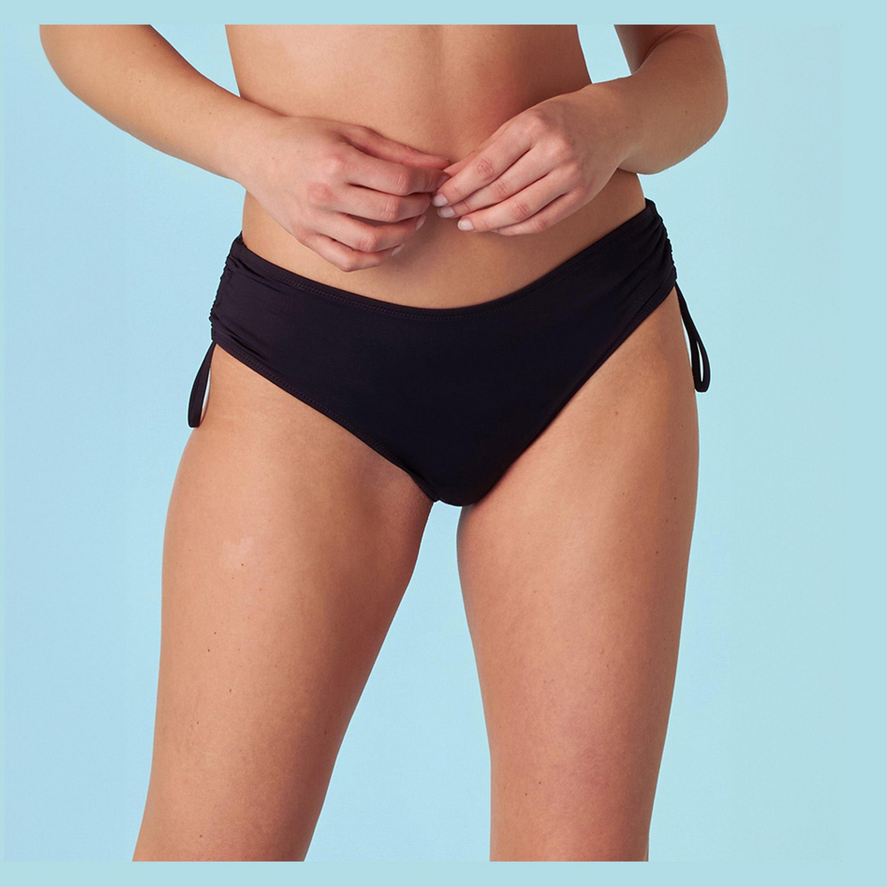 La Senza Black Women's Bikini Briefs-women-clothing-swimandbeach-bikinis-image-1